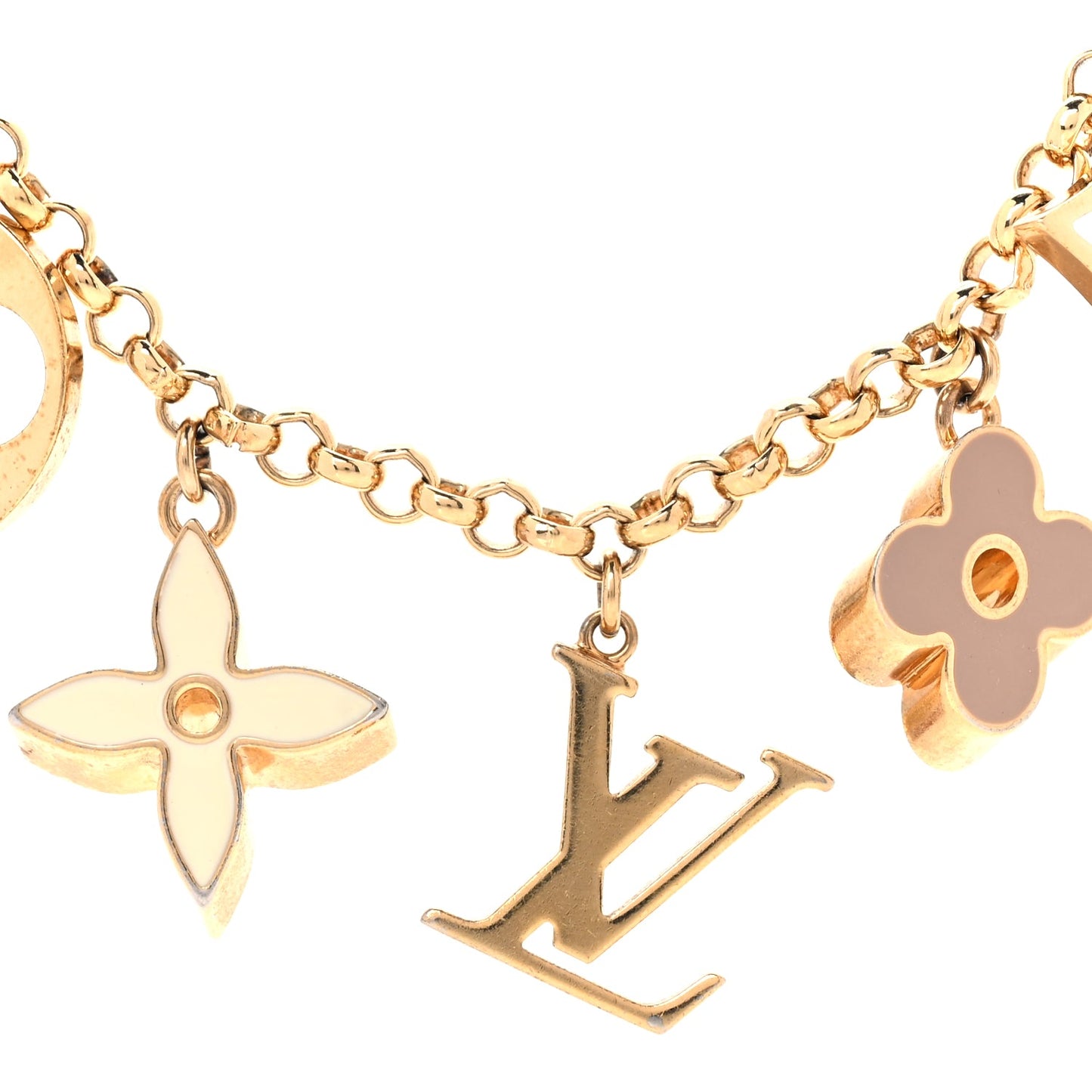 Louis Vuitton Louis Vuitton Fleur De Monogram Bag Charm Chain
