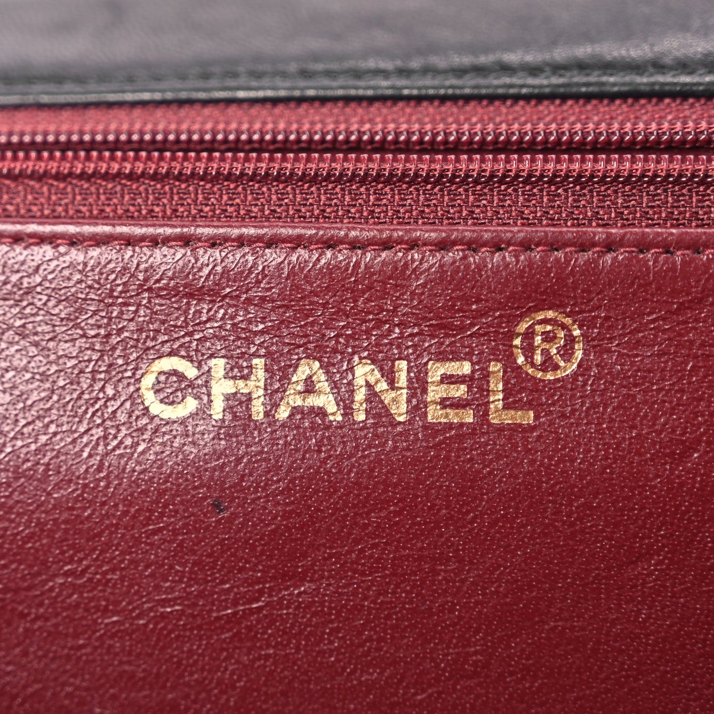 Chanel Lambskin Quilted Medium Single Flap Black