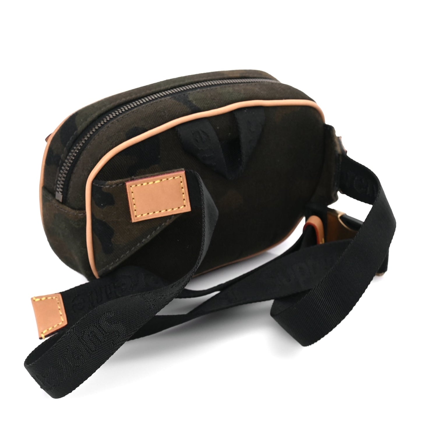 Louis Vuitton X SUPREME Canvas Camouflage Bumbag