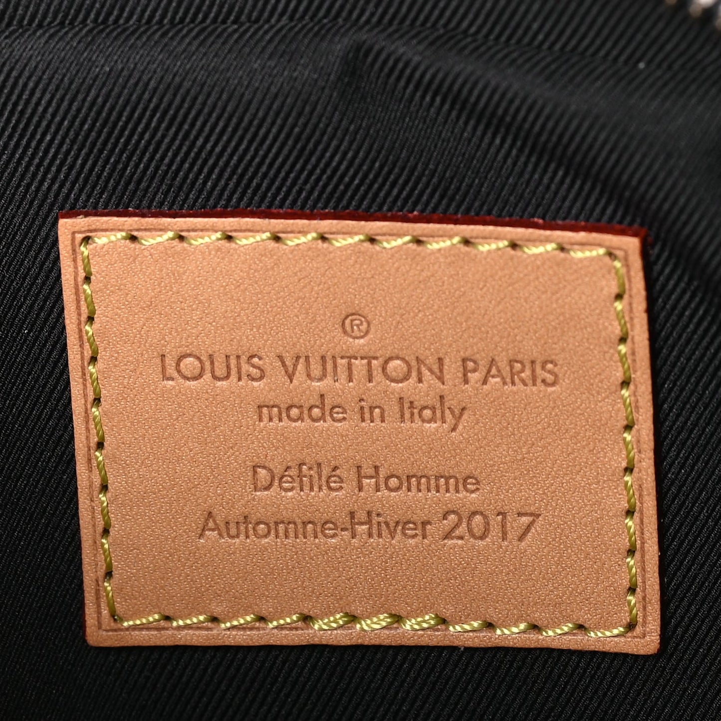 Louis Vuitton X SUPREME Canvas Camouflage Bumbag
