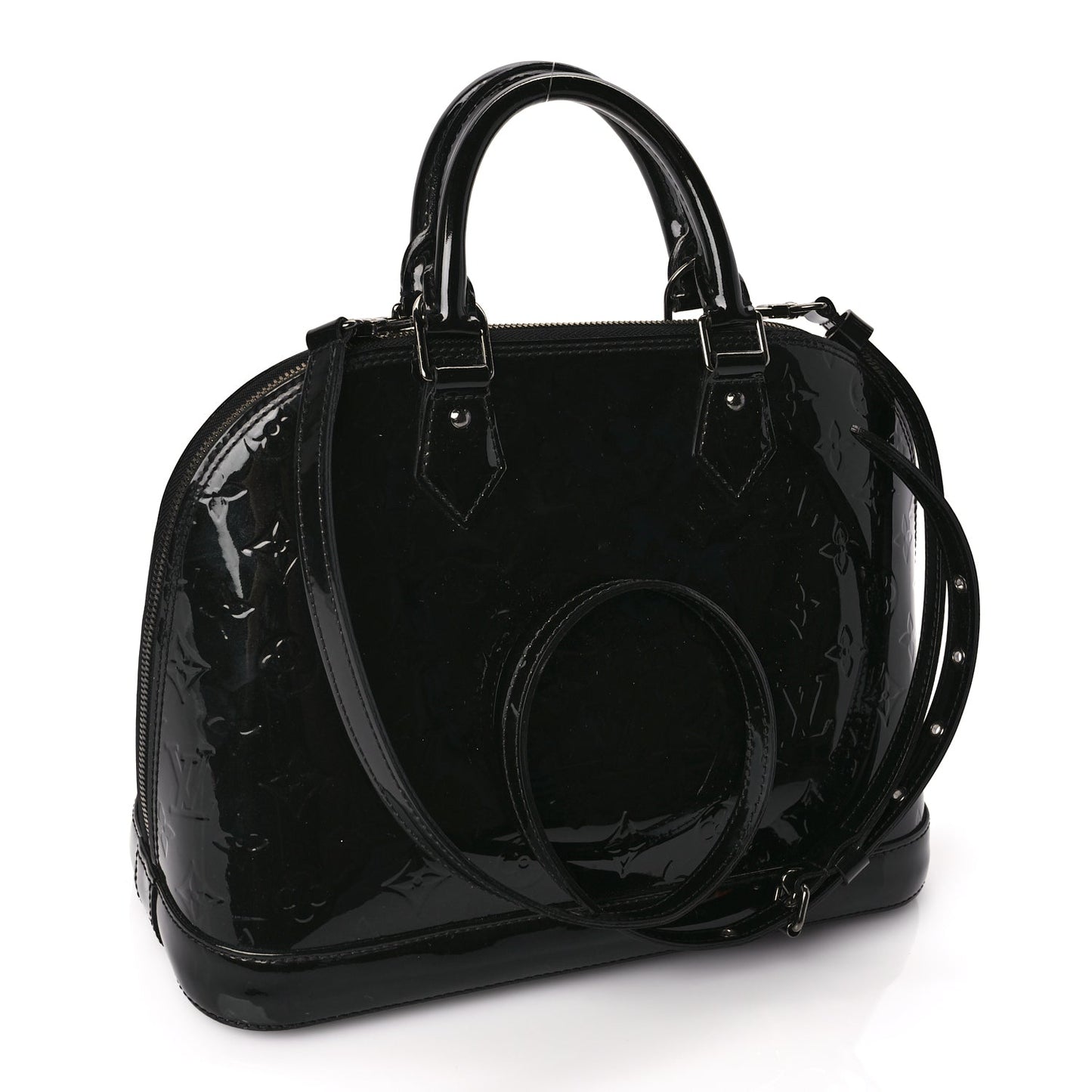 Louis Vuitton Vernis Alma PM Noir Magnetique