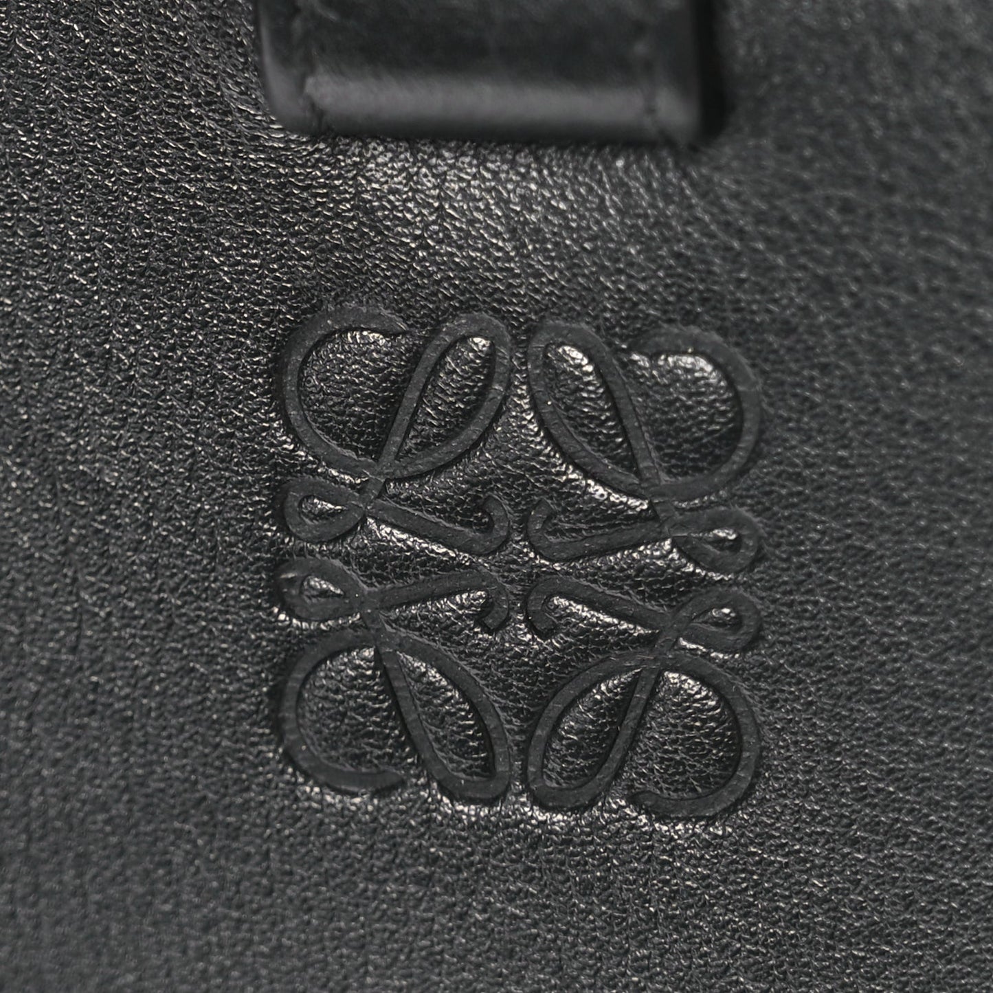 Loewe Calfskin Small Hammock Shoulder Bag Black