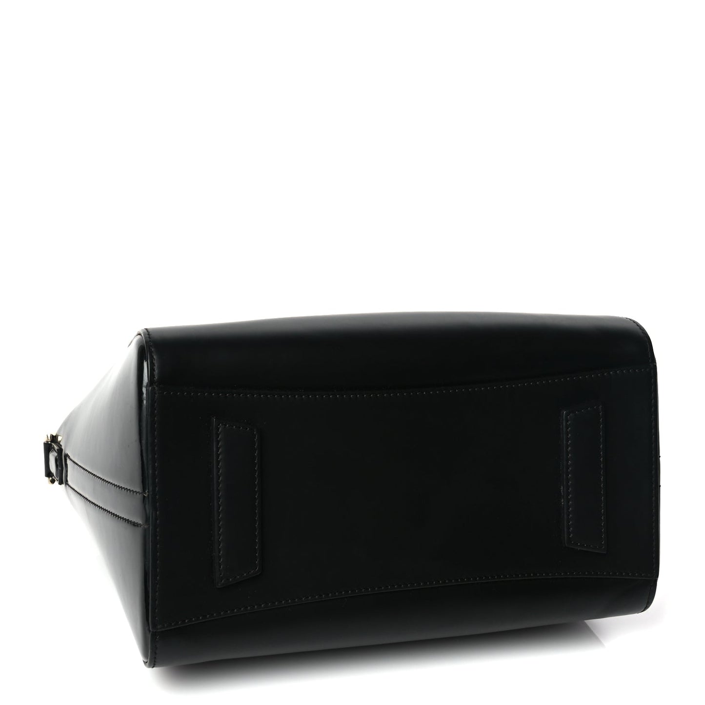 Givenchy Shiny Lord Calfskin Small Antigona  Black