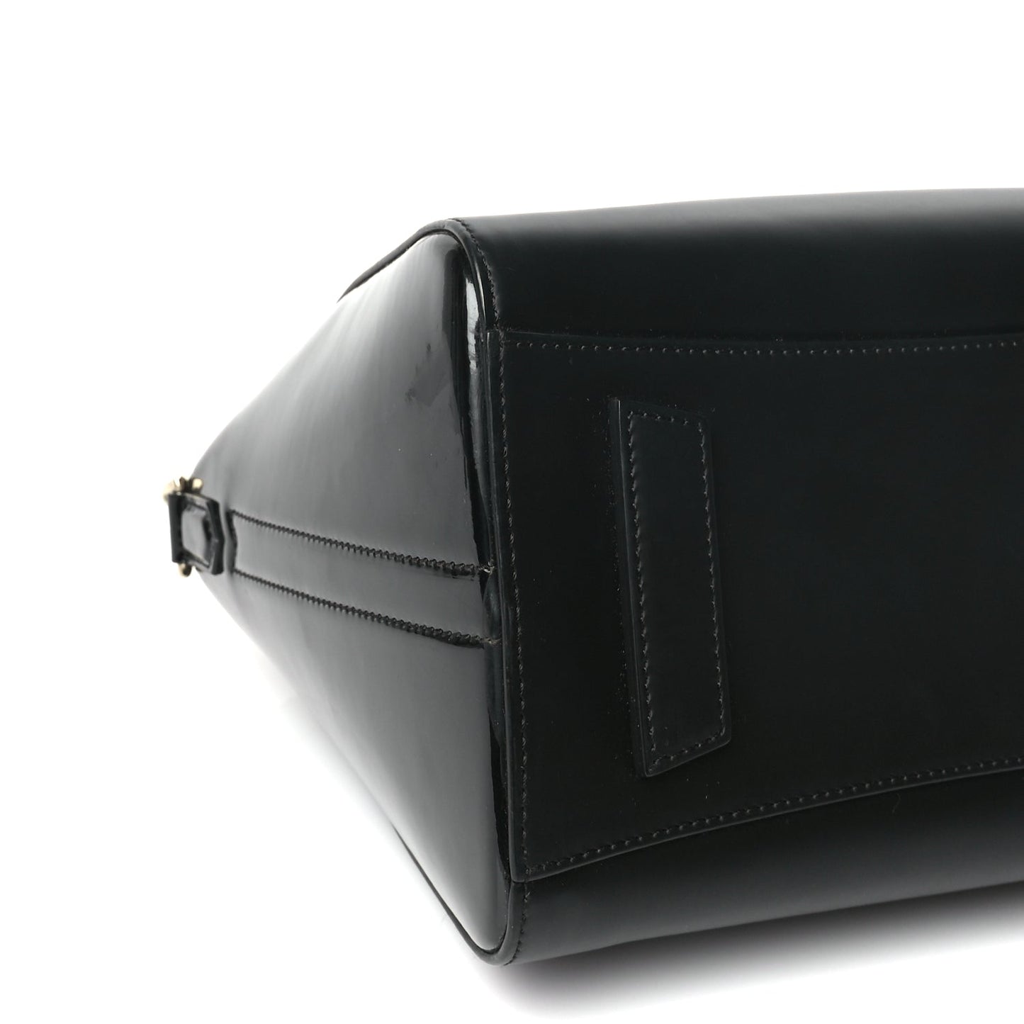 Givenchy Shiny Lord Calfskin Small Antigona  Black
