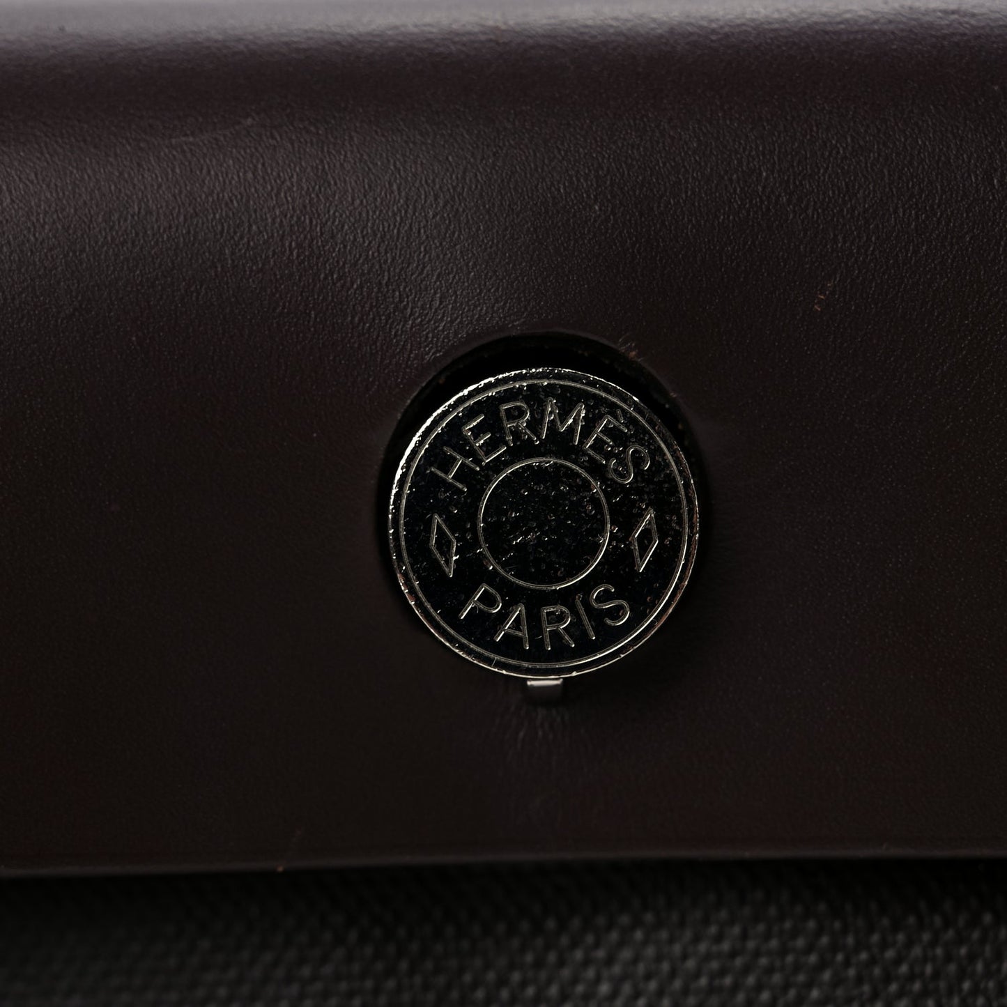 Hermes Toile H Berline Vache Hunter Herbag Zip PM 31 Black Ebene