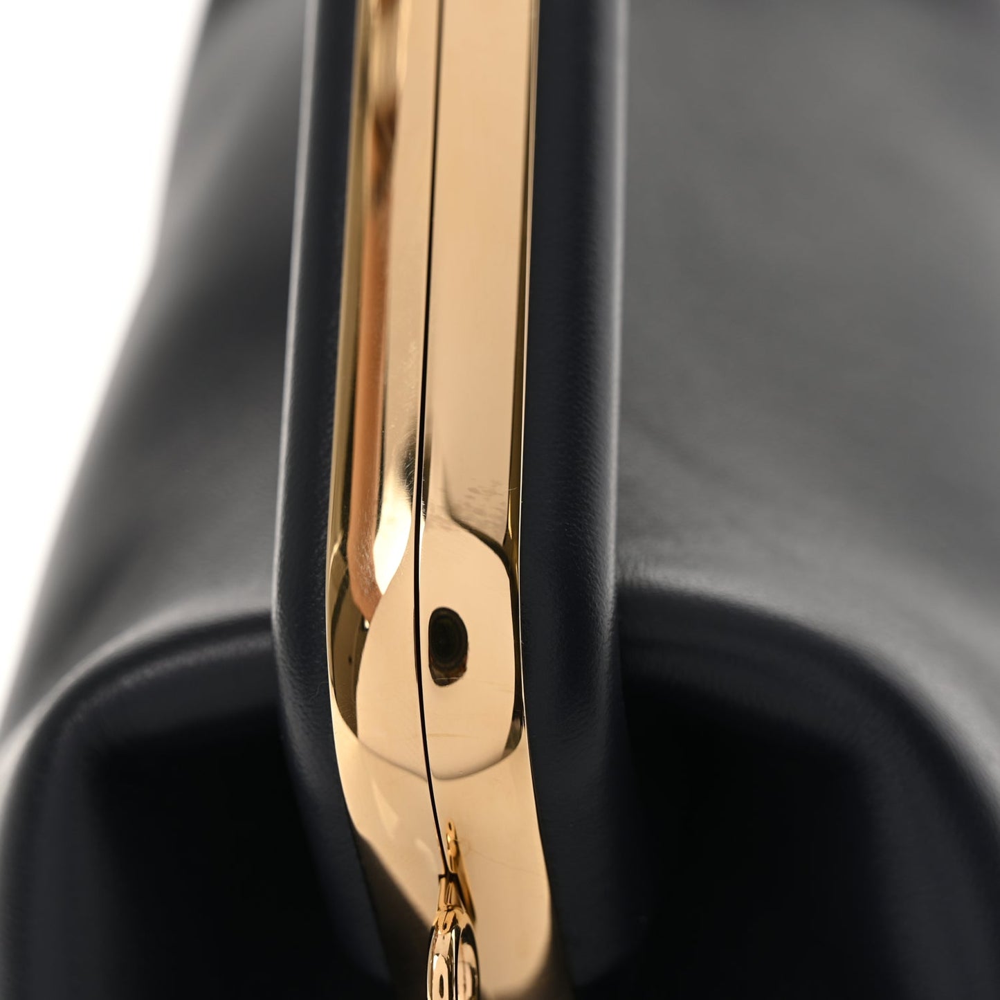 Fendi Shiny Nappa Medium Fendi First Navy