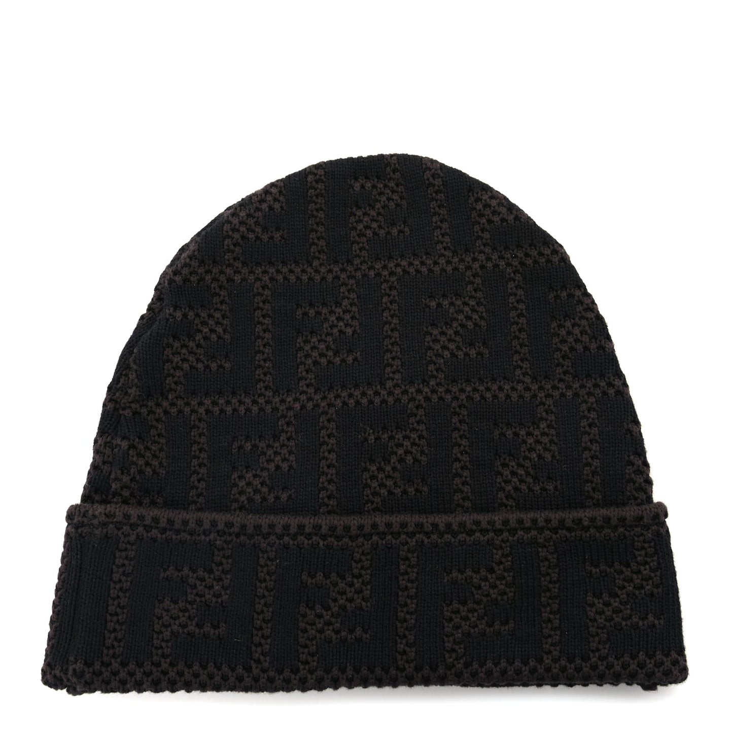 Fendi FF Beanie hat Black