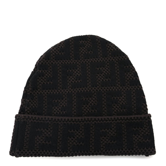 Fendi FF Beanie hat Black