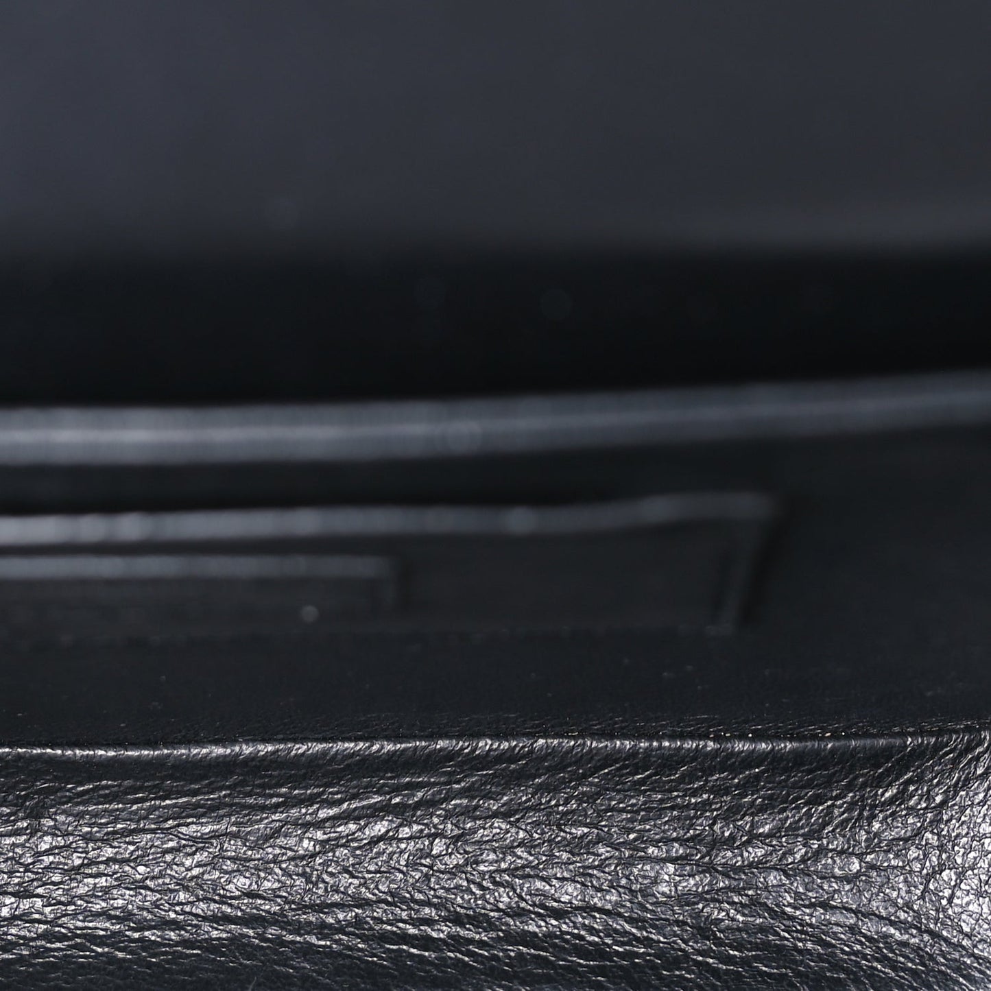 Saint Laurent Box Calfskin Monogram Medium Solferino Satchel  Black