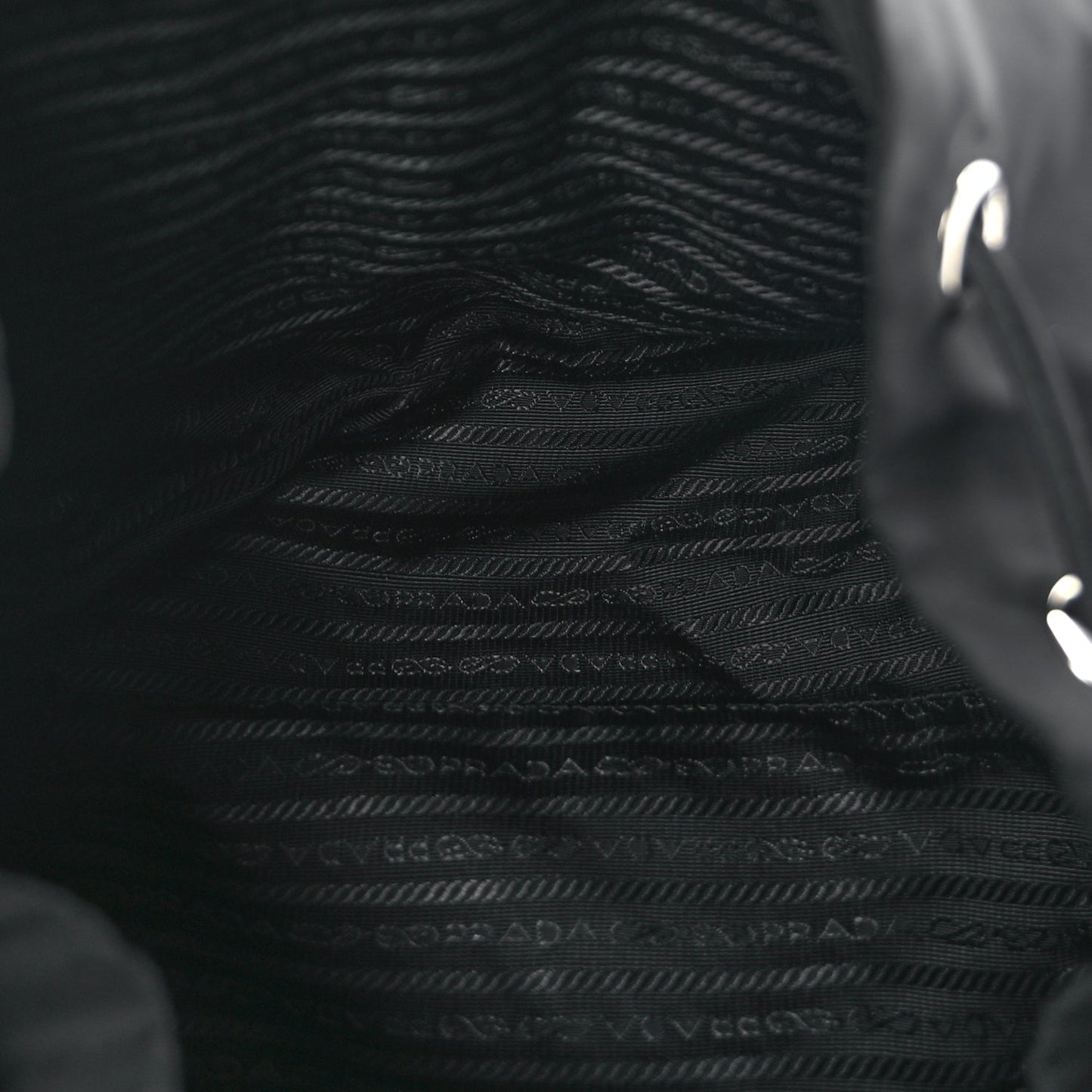 Prada Re-Nylon Saffiano Medium Backpack Black