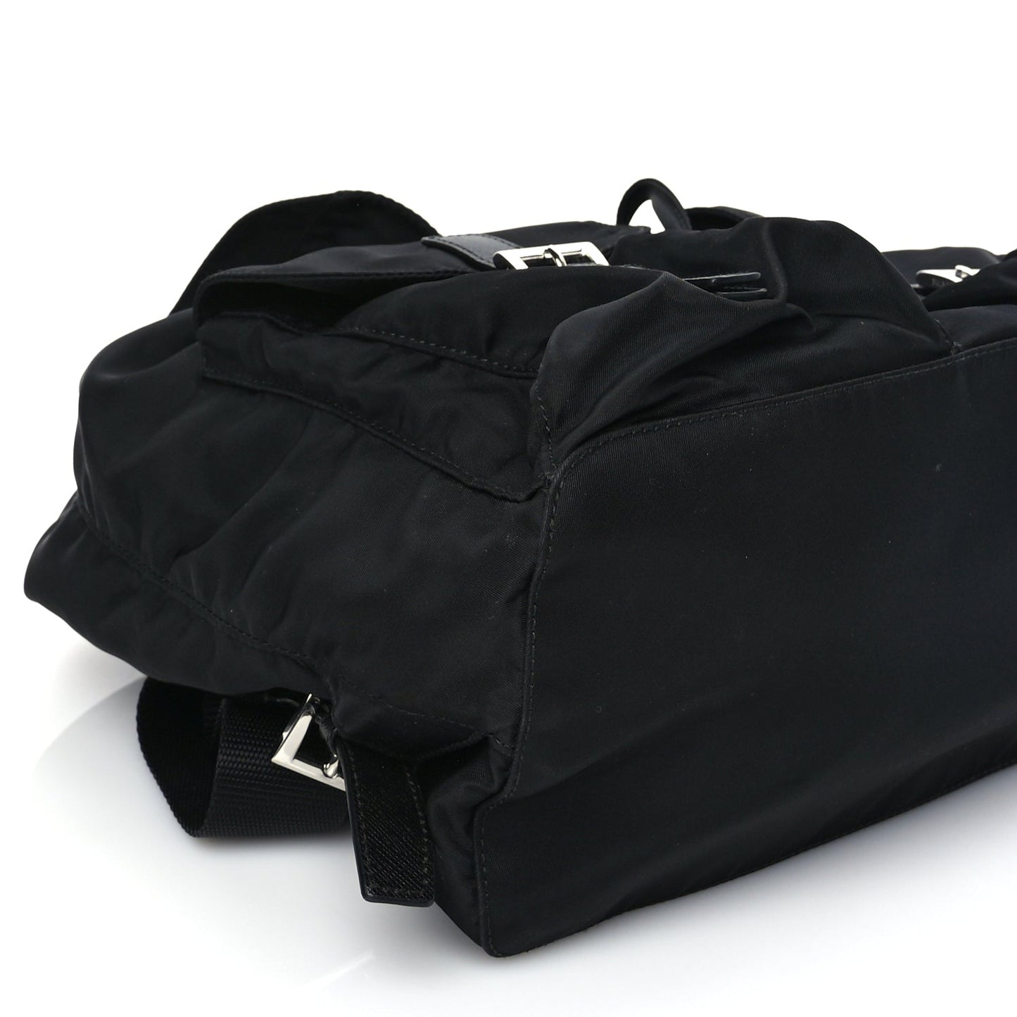 Prada Re-Nylon Saffiano Medium Backpack Black
