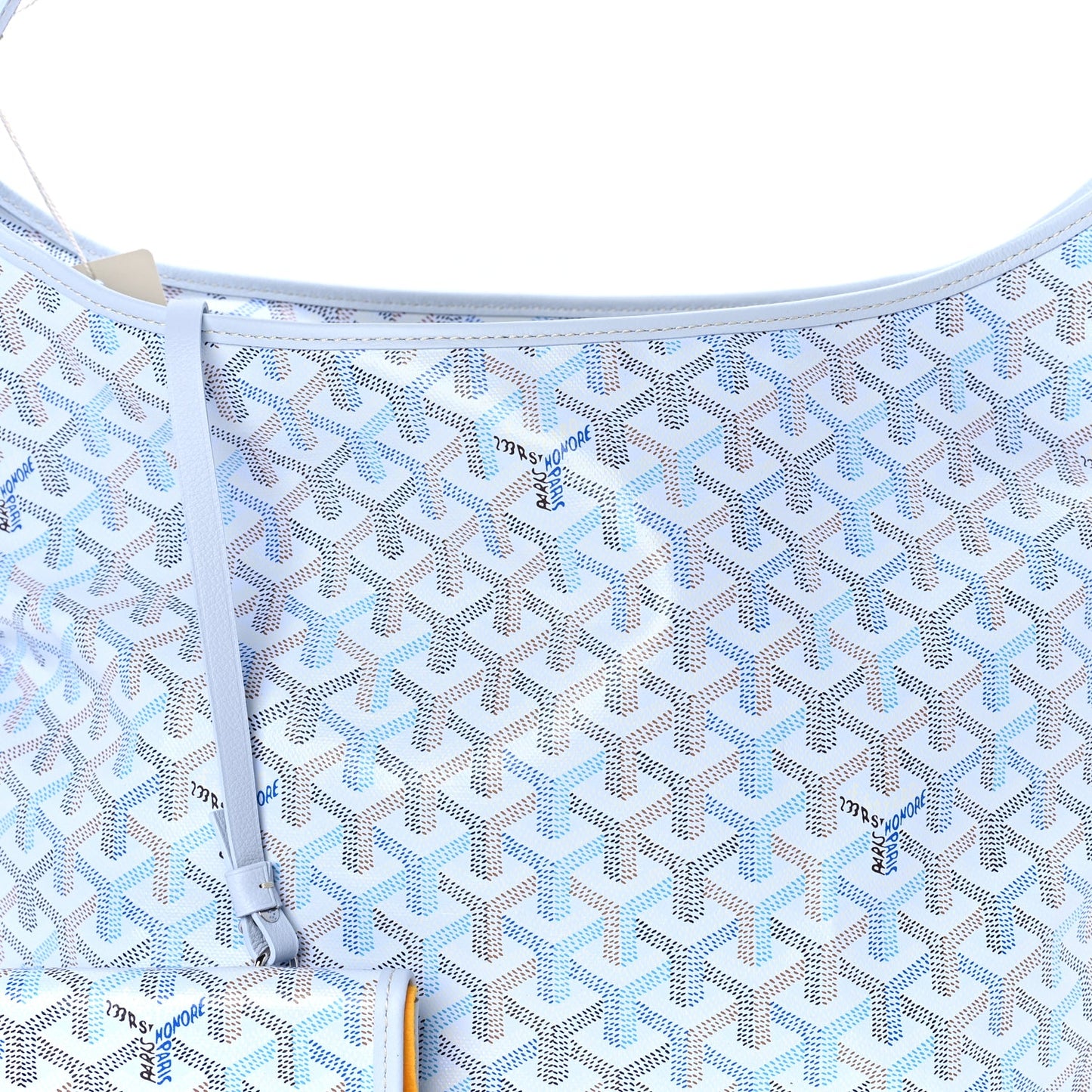 Goyard Goyardine Boheme Hobo Polar Blue