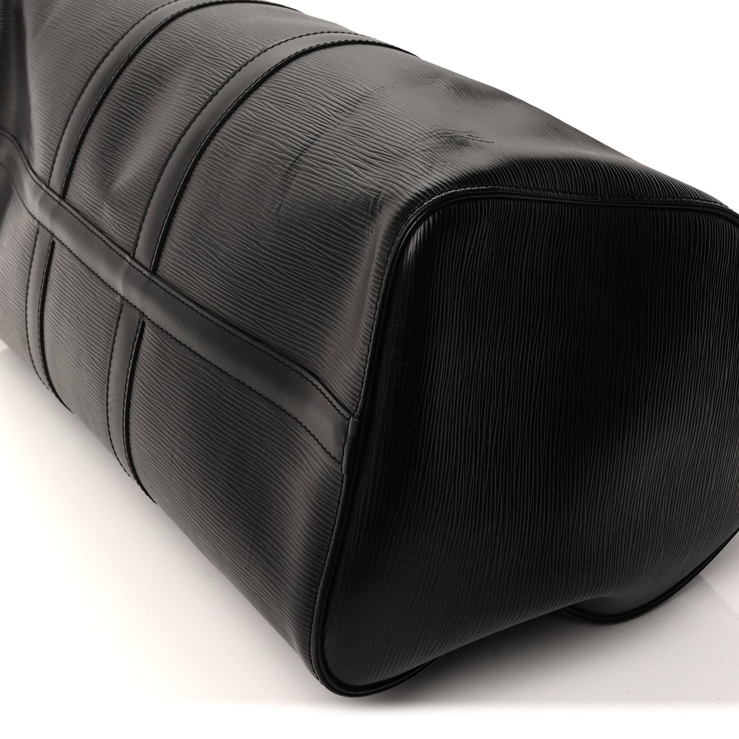 Louis Vuitton Epi Keepall 45 Black Black
