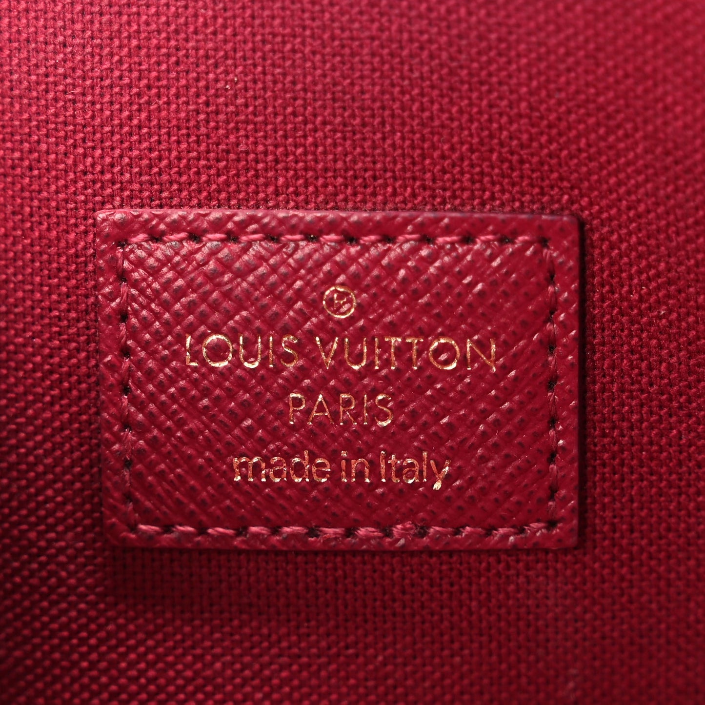 Louis Vuitton Monogram Pochette Felicie Chain Wallet Fuchsia