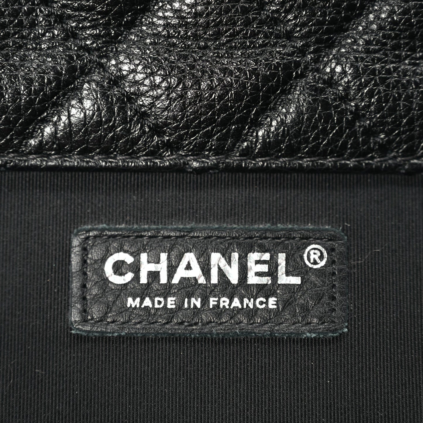 Chanel Calfskin Quilted XXL Travel Flap Bag Black