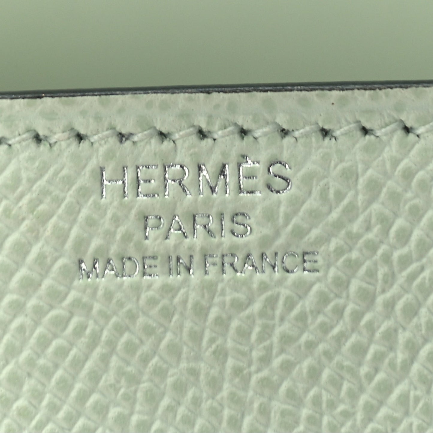 Hermes Epsom Mini Della Cavalleria  Vert Fizz
