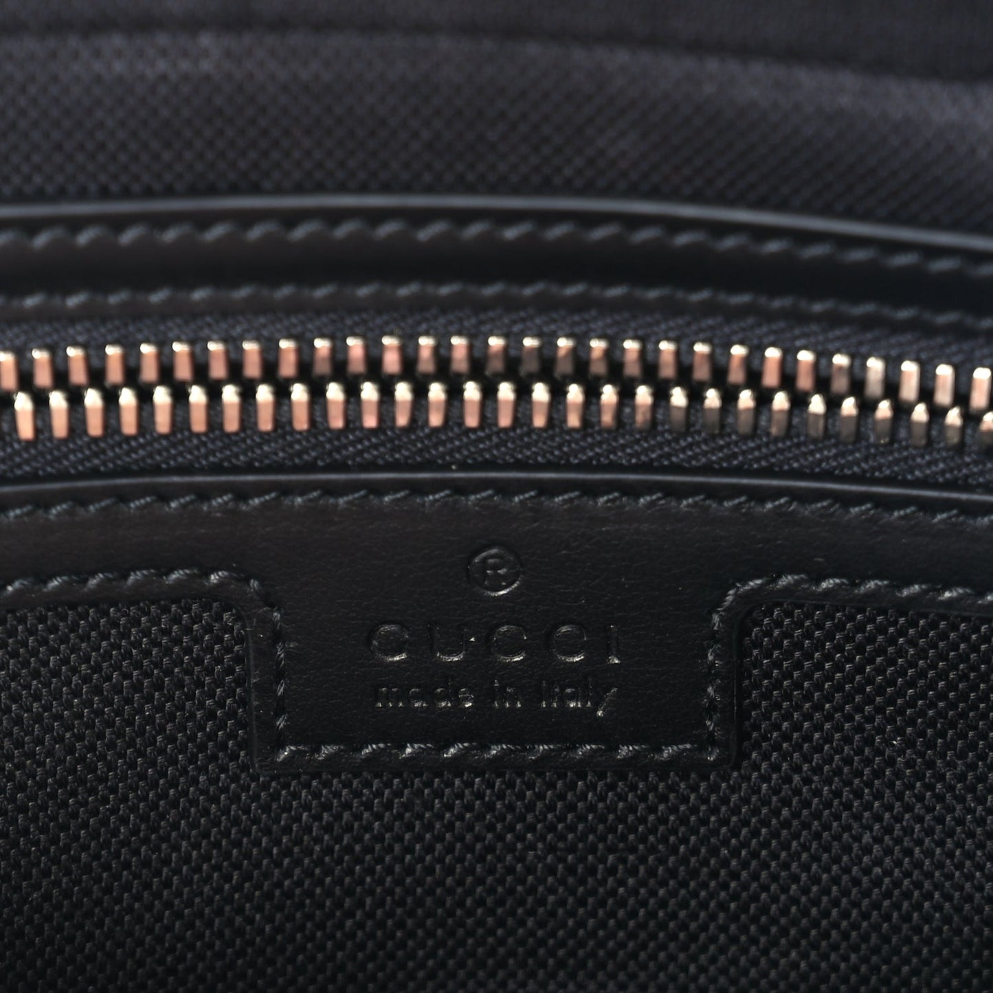 Gucci Soft GG Supreme Monogram Web Waist Bag Black Grey