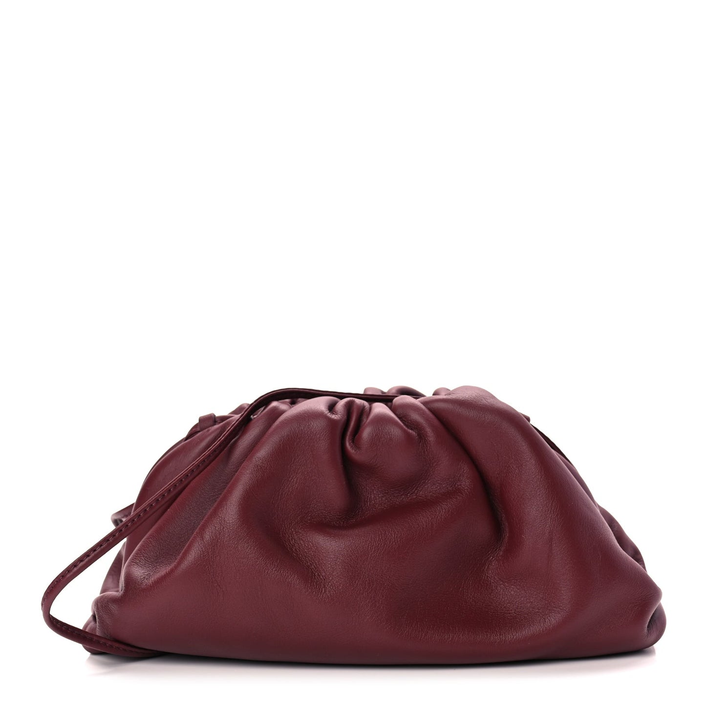 Bottega Veneta Butter Calfskin The Mini Pouch Bordeaux