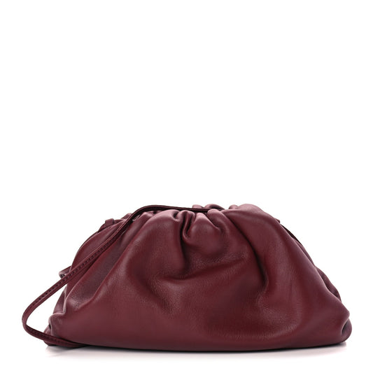 Bottega Veneta Butter Calfskin The Mini Pouch Bordeaux