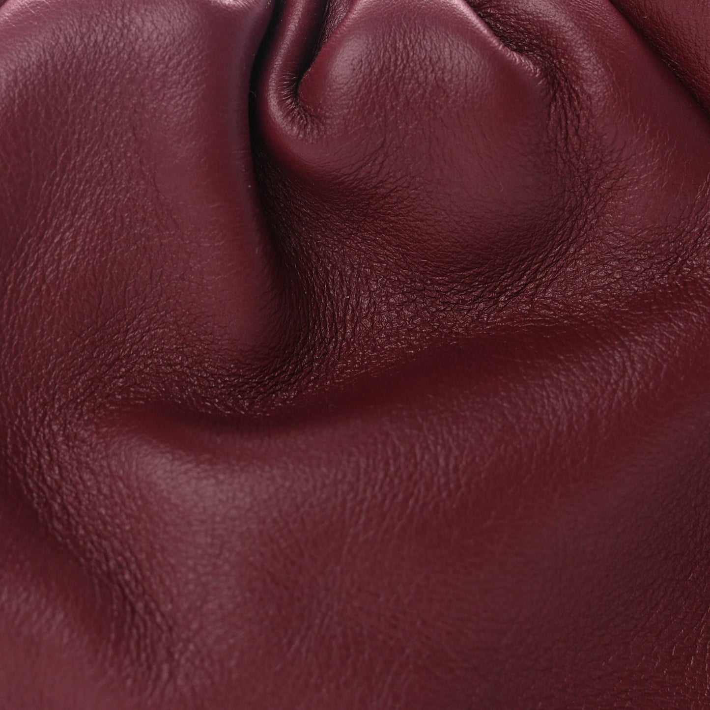Bottega Veneta Butter Calfskin The Mini Pouch Bordeaux