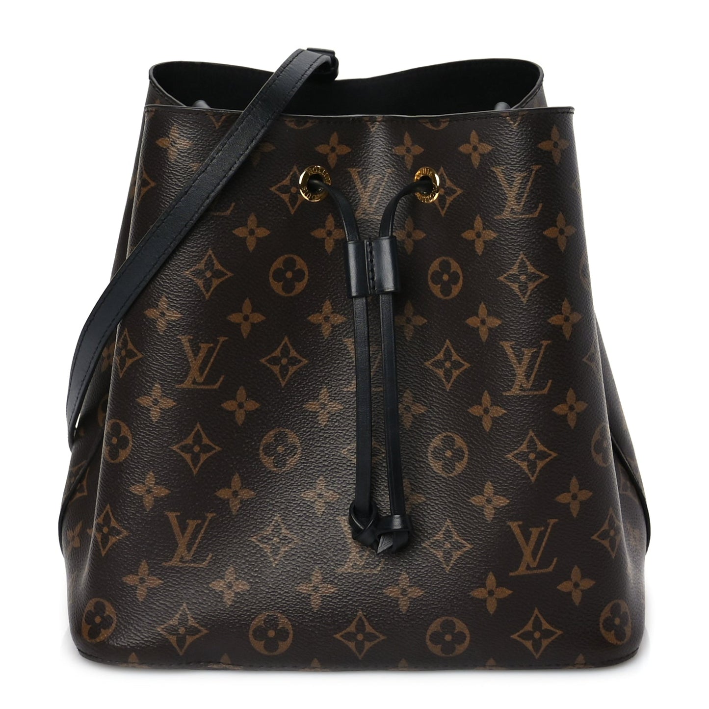 Louis Vuitton Monogram Neonoe MM Black Black