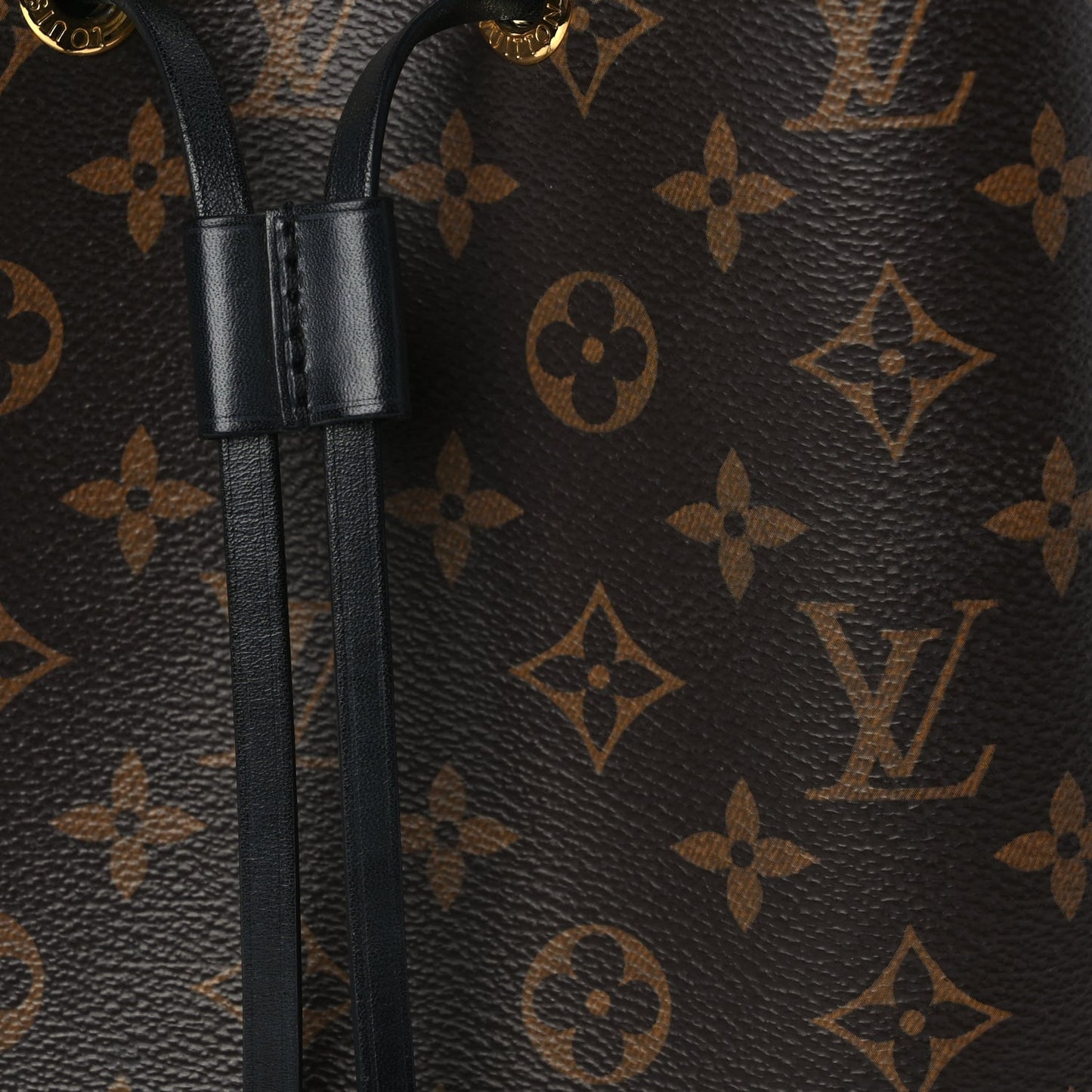 Louis Vuitton Monogram Neonoe MM Black Black