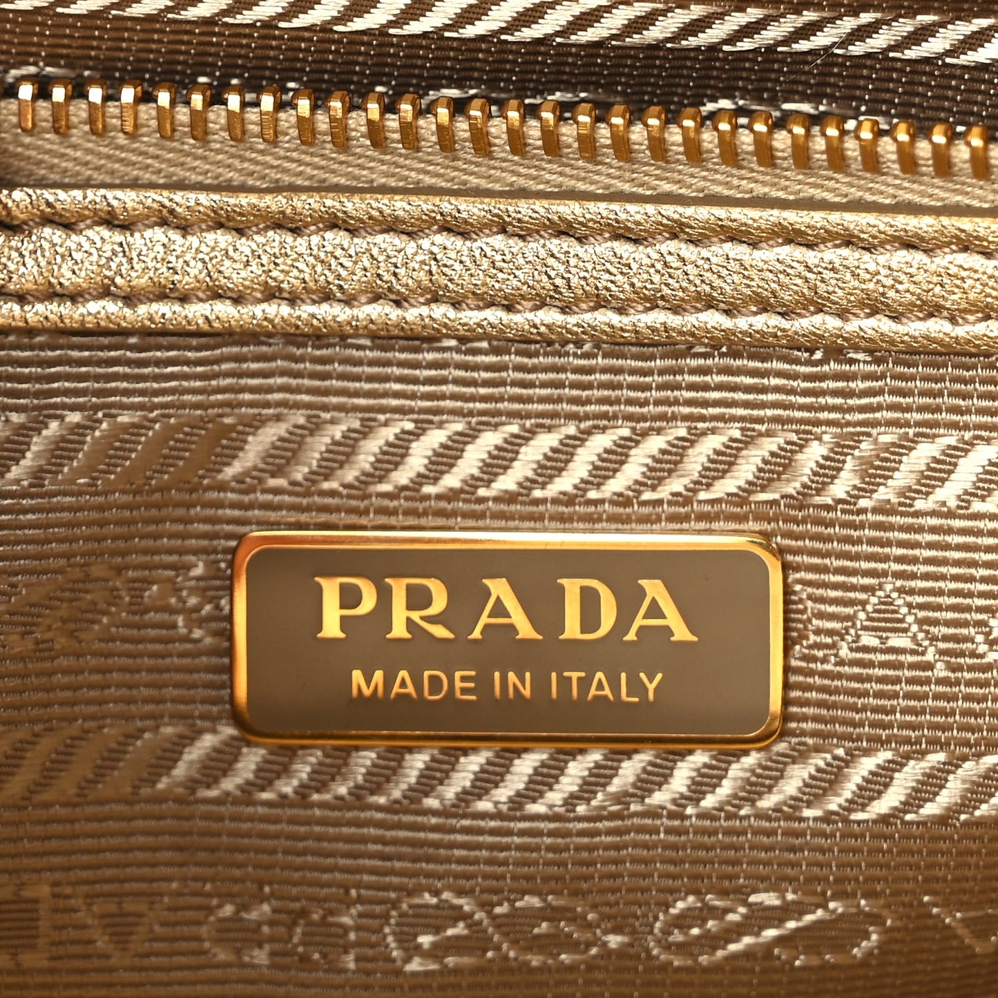 Prada Satin Crystal Mini Galleria Double Zip Tote Platino