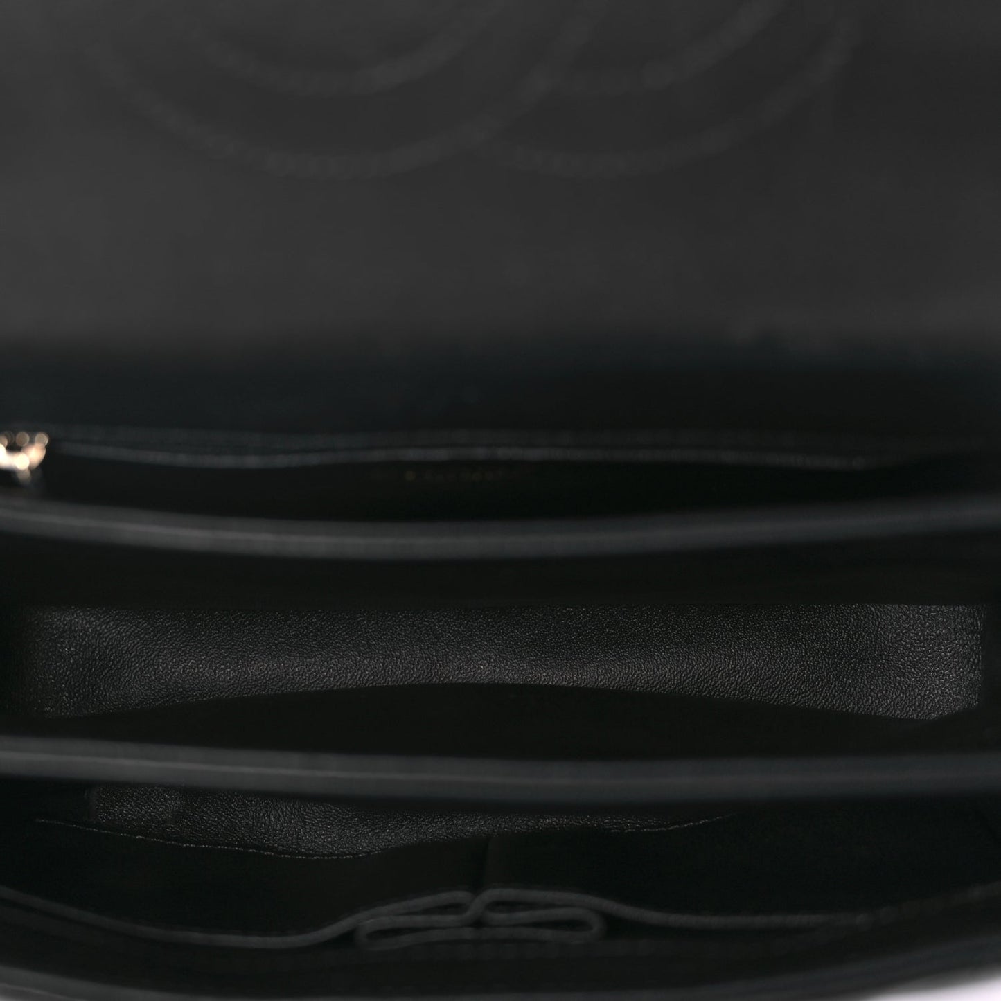 Chanel Lambskin Quilted Small Trendy CC Dual Handle Flap Bag Black