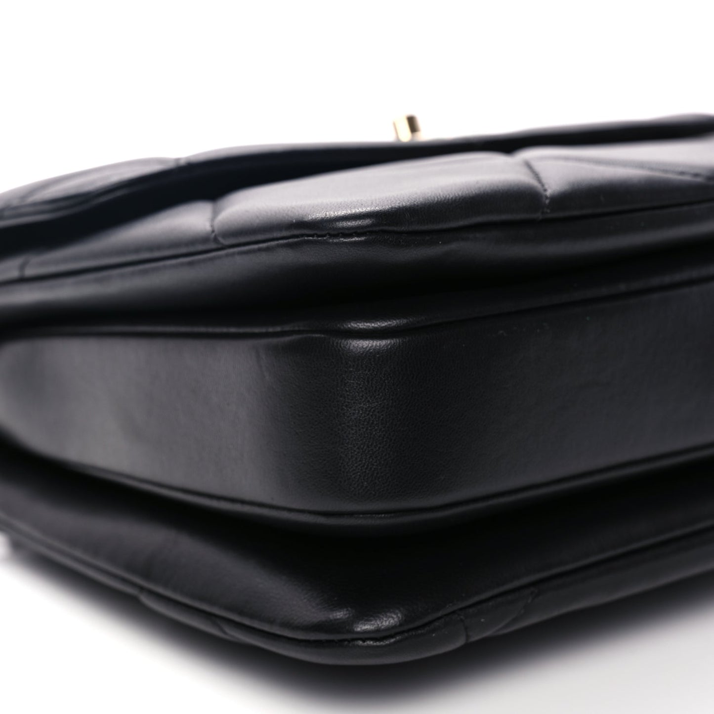 Chanel Lambskin Quilted Small Trendy CC Dual Handle Flap Bag Black