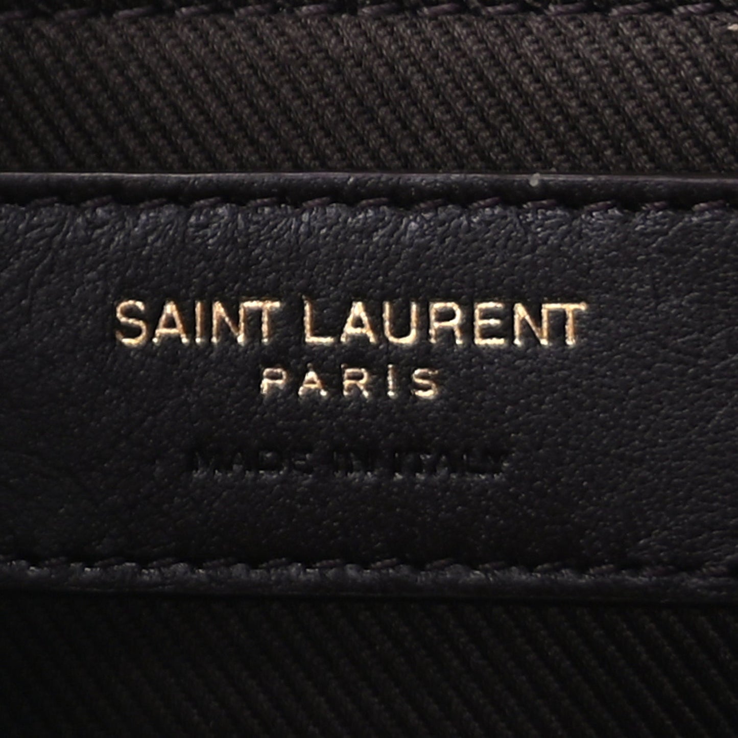 Saint Laurent Canvas Smooth Calfskin Le Monogramme Camera Bag  Chestnut