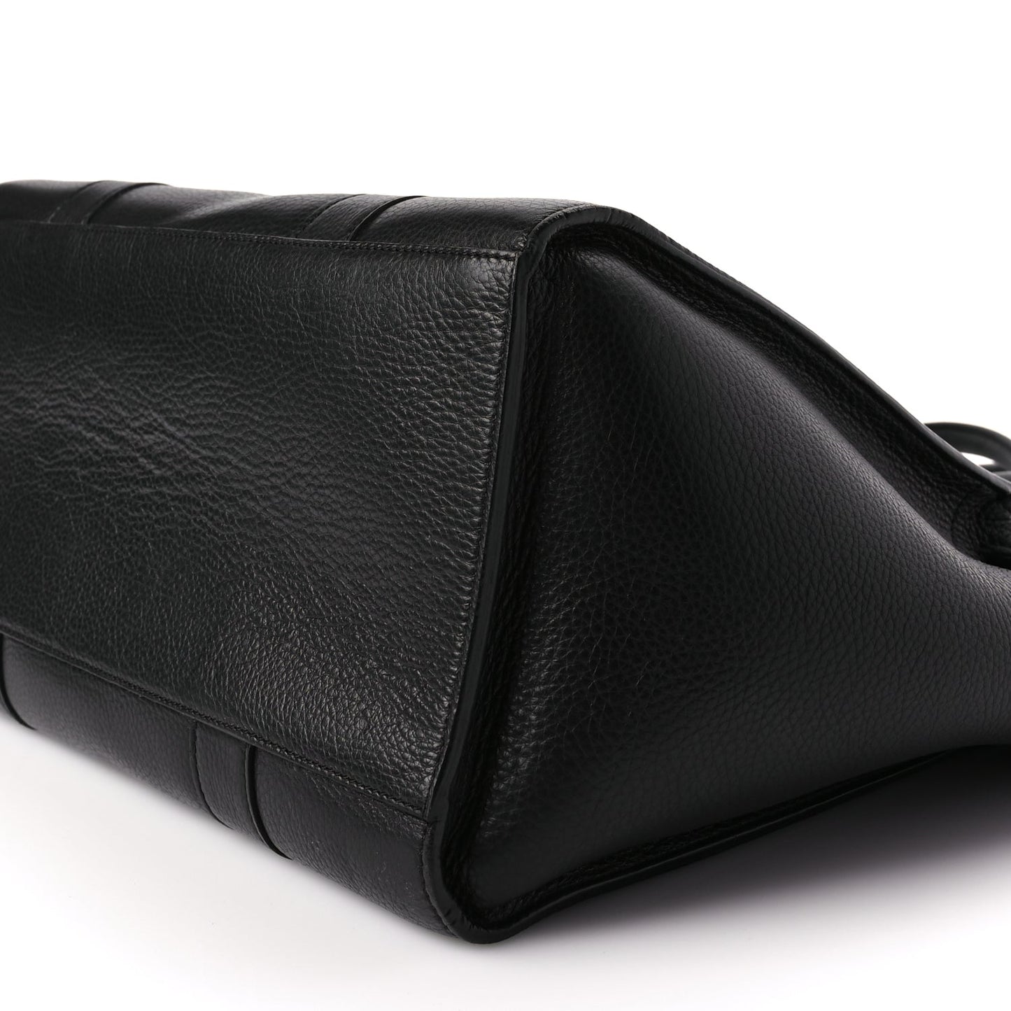 Mulberry Classic Grain Bayswater Zip Tote Black