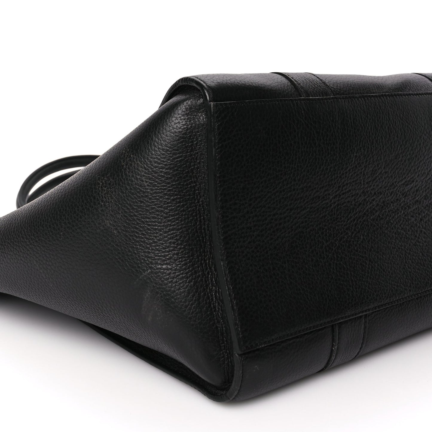 Mulberry Classic Grain Bayswater Zip Tote Black
