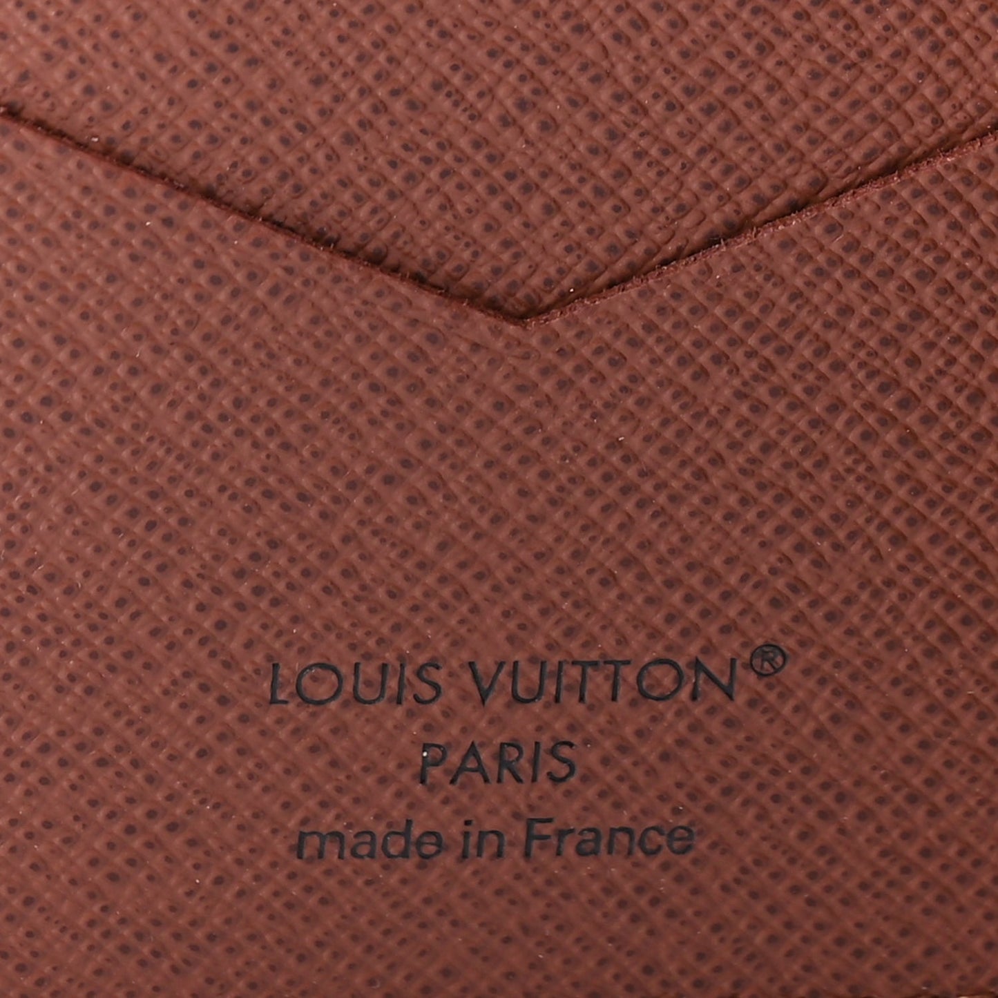 Louis Vuitton Monogram Passport Cover Brown
