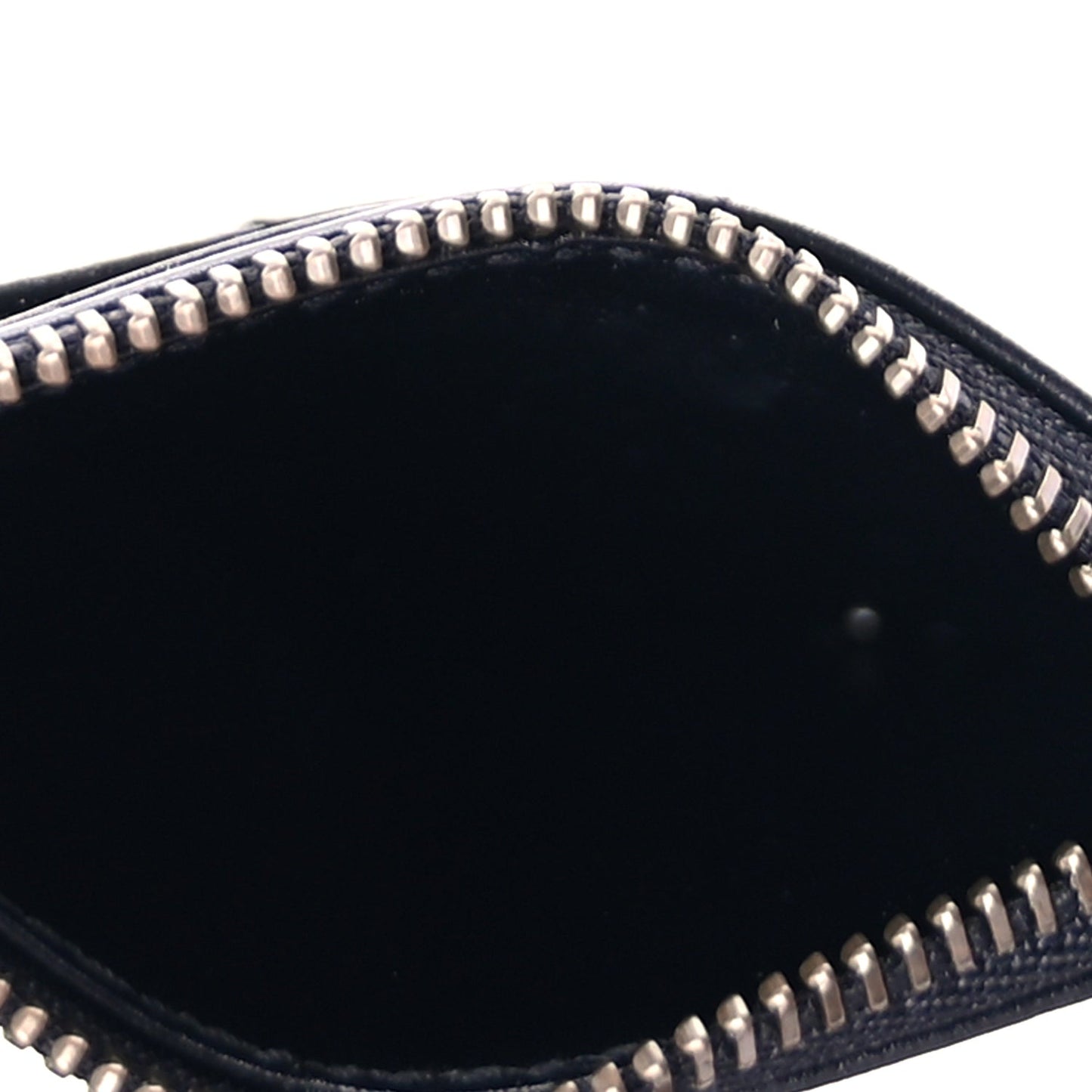 Gucci Calfskin Matelasse Chevron GG Marmont Key Case Card Holder Black