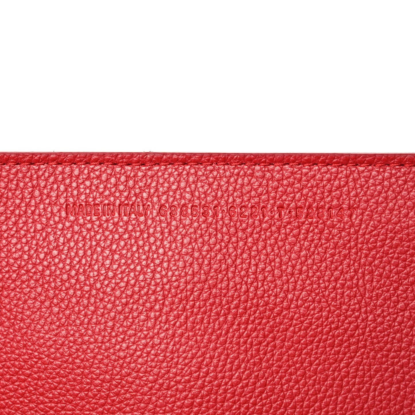 Balenciaga Grained Calfskin Neo Classic Gold Hardware Large Top Handle Bag Medium Red