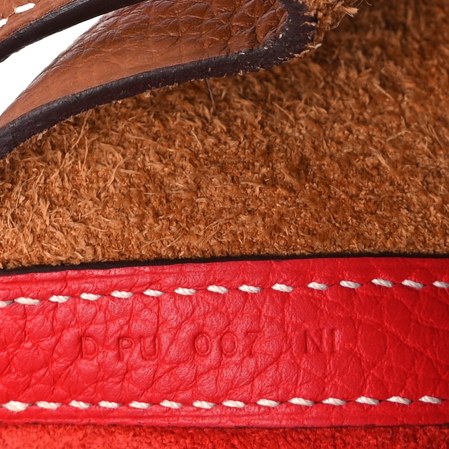 Hermes Taurillon Clemence Casaque Picotin Lock 18 PM  Gold Rouge De Coeur