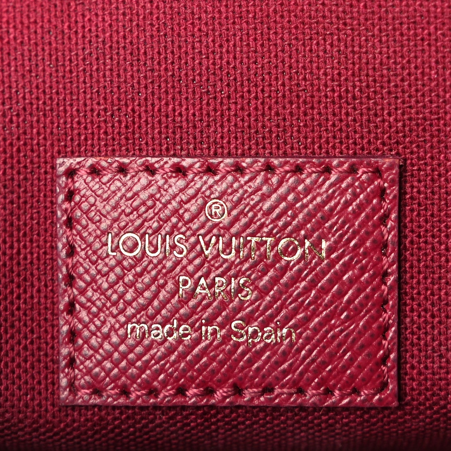 Louis Vuitton Monogram Pochette Felicie Chain Wallet Fuchsia