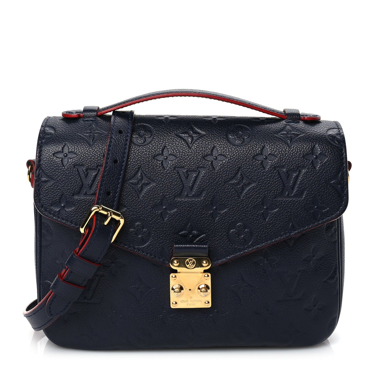 Louis Vuitton Empreinte Pochette Metis Marine Rouge