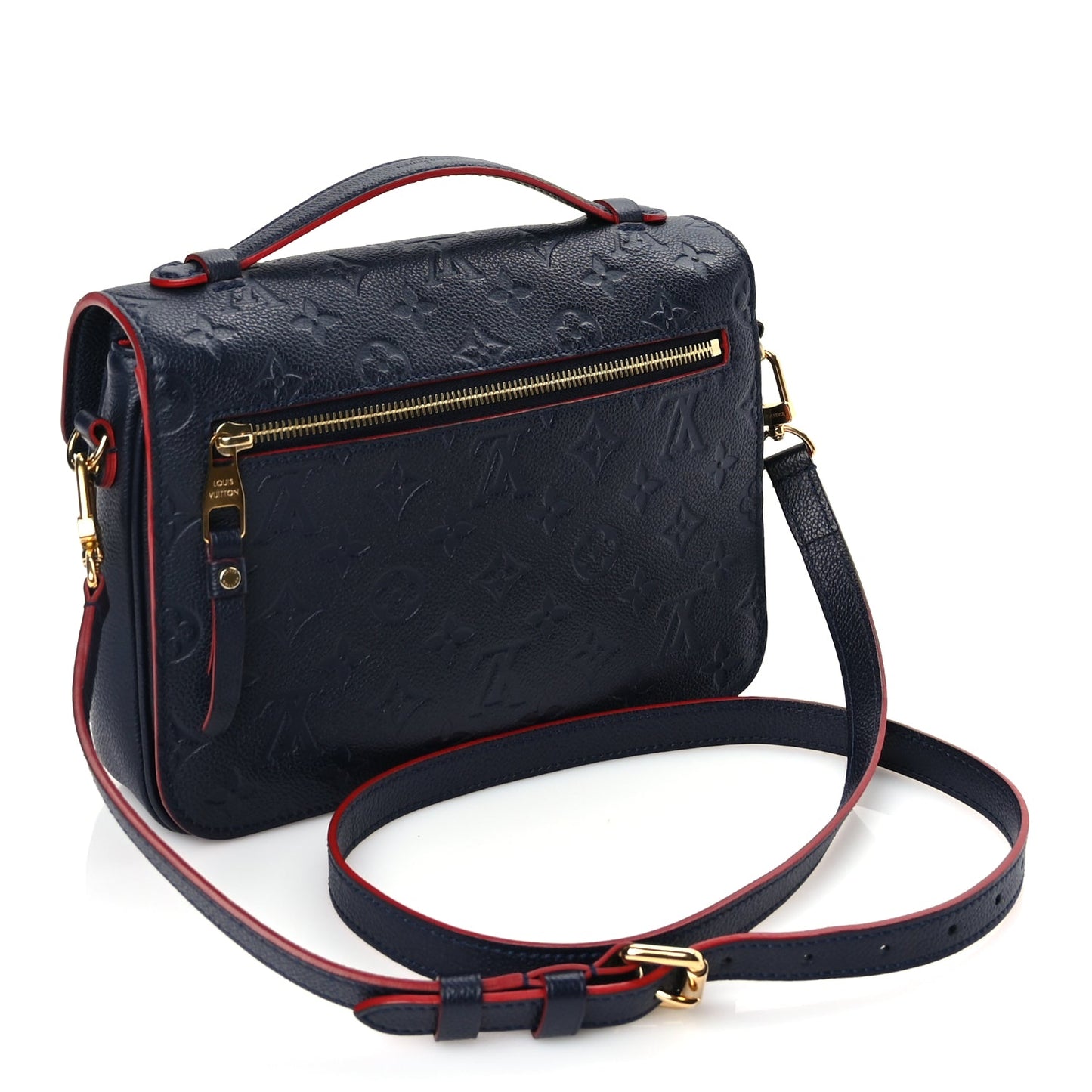 Louis Vuitton Empreinte Pochette Metis Marine Rouge