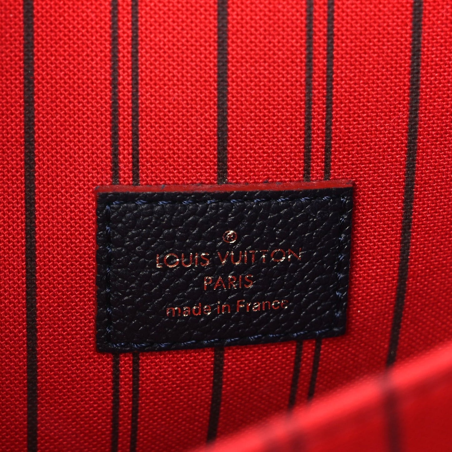 Louis Vuitton Empreinte Pochette Metis Marine Rouge