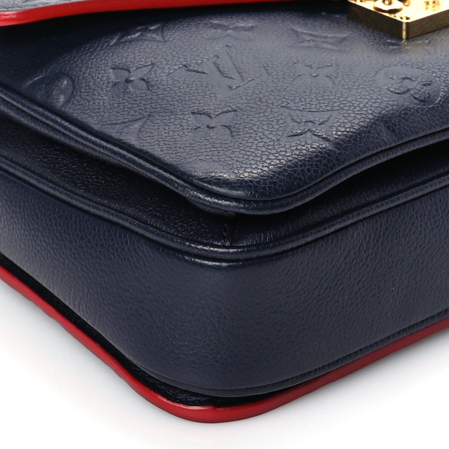 Louis Vuitton Empreinte Pochette Metis Marine Rouge