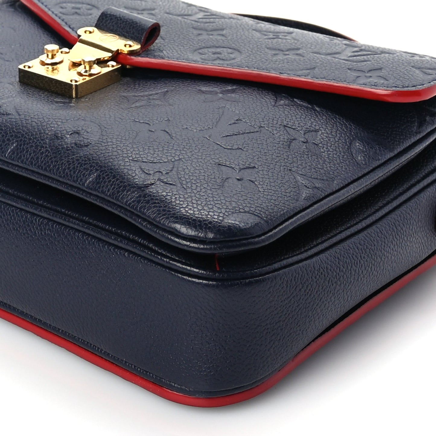 Louis Vuitton Empreinte Pochette Metis Marine Rouge