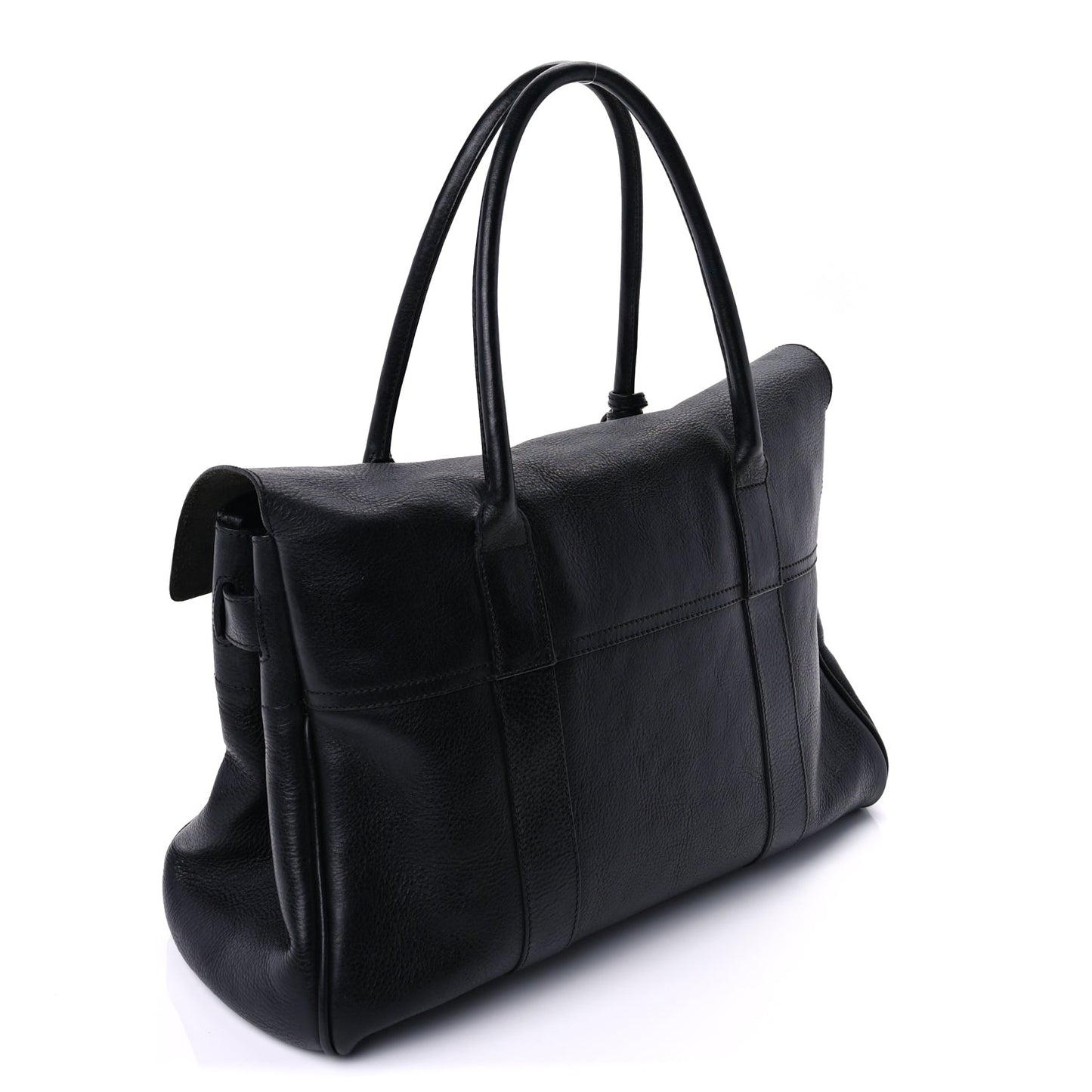 Mulberry Natural Vegetable Tanned Bayswater  Black