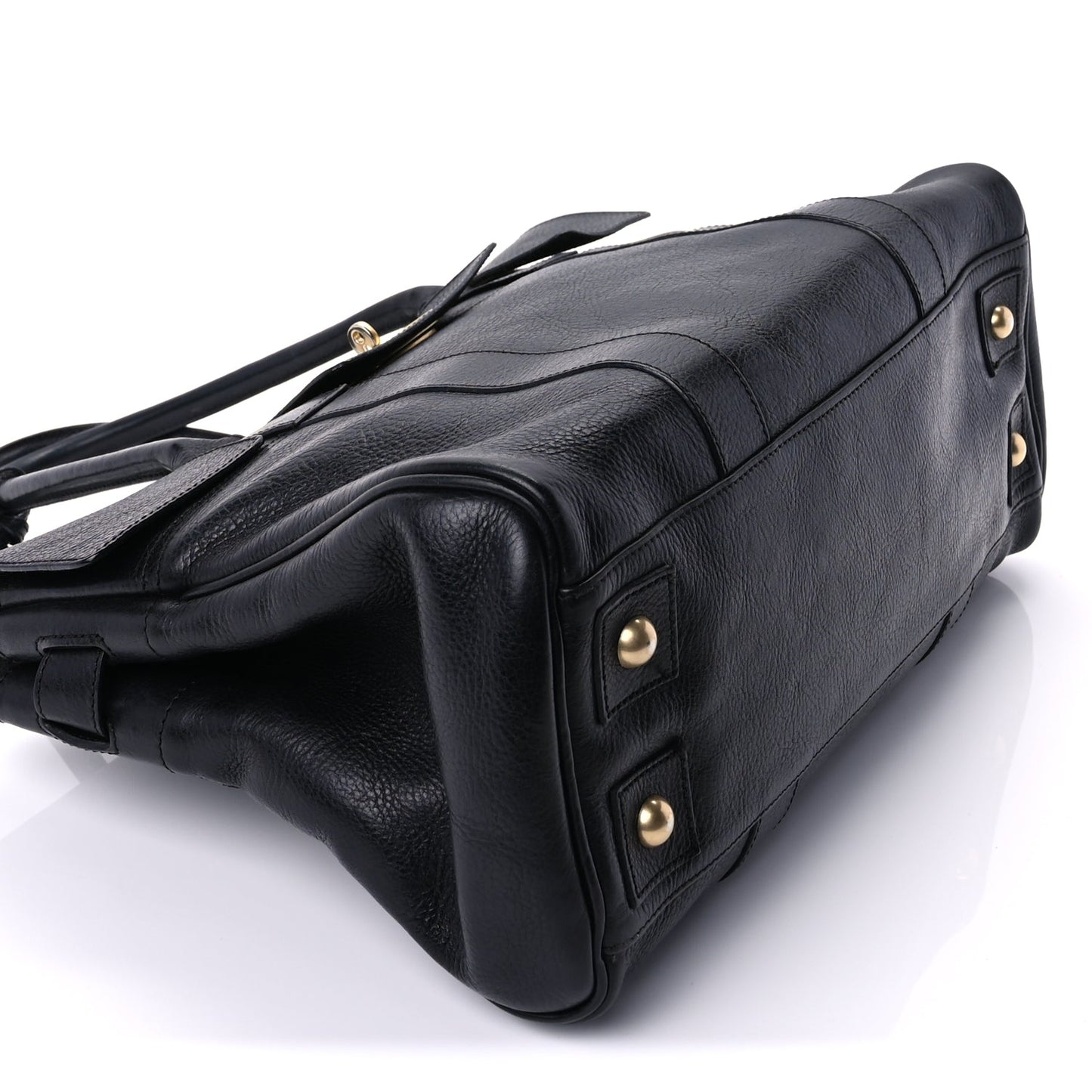 Mulberry Natural Vegetable Tanned Bayswater  Black