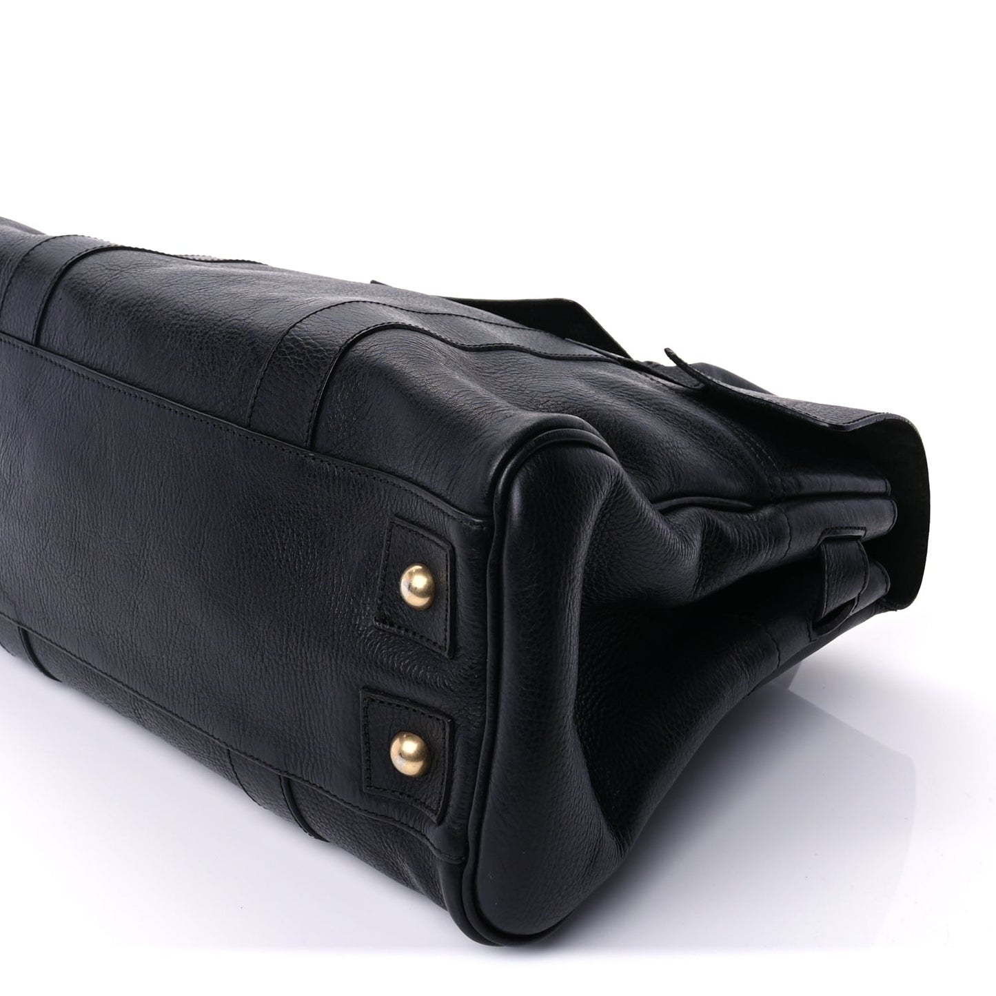 Mulberry Natural Vegetable Tanned Bayswater  Black