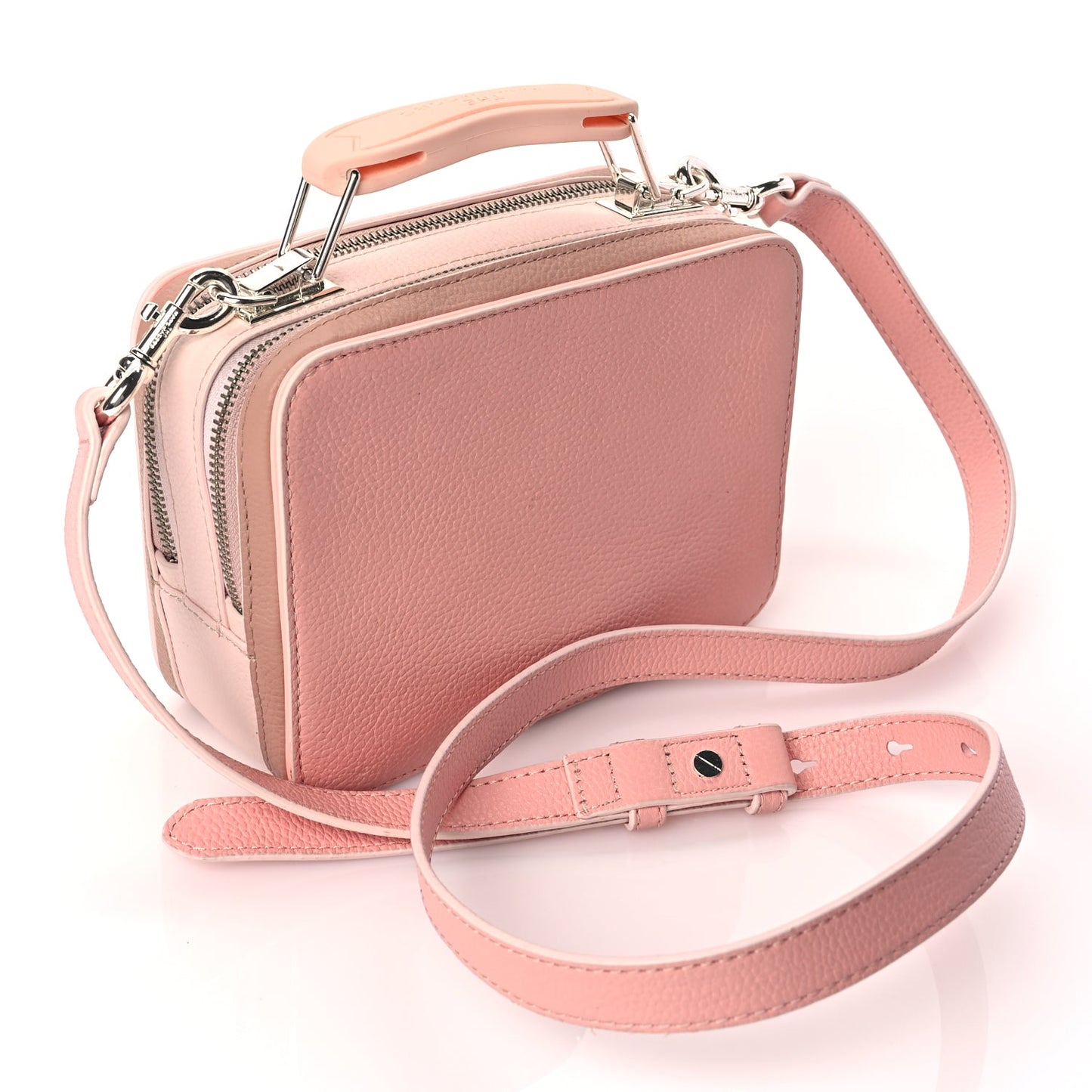 Marc Jacobs Calfskin Mini The Box Bag Bloom Pink