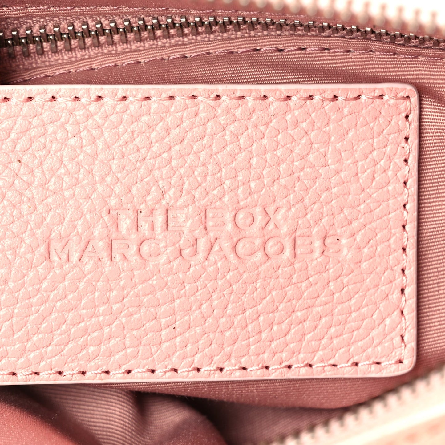 Marc Jacobs Calfskin Mini The Box Bag Bloom Pink