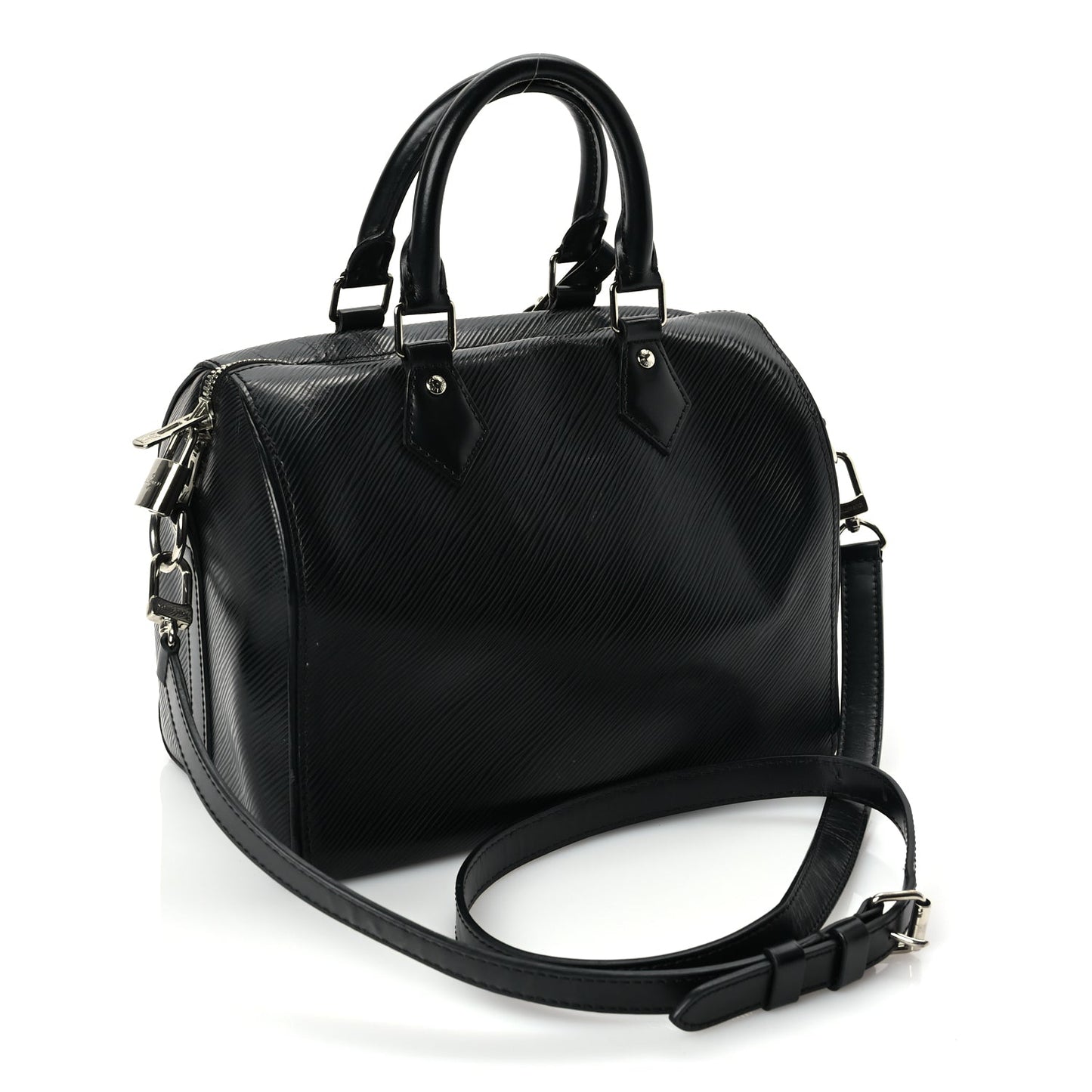 Louis Vuitton Epi Speedy Bandouliere 25 Black