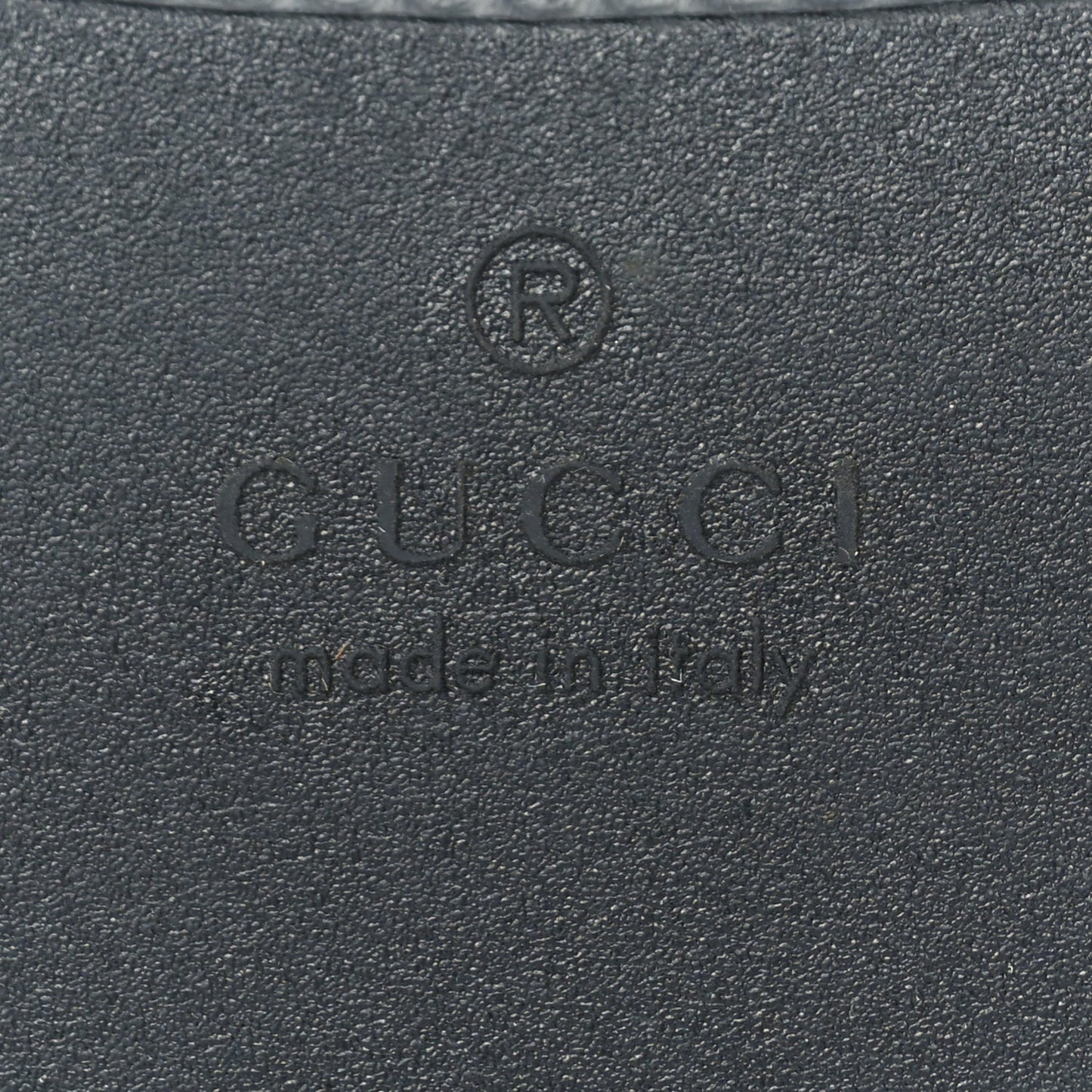 Gucci Monogram Jumbo GG Textured Dollar Calfskin Small Carry On Trolley Grey