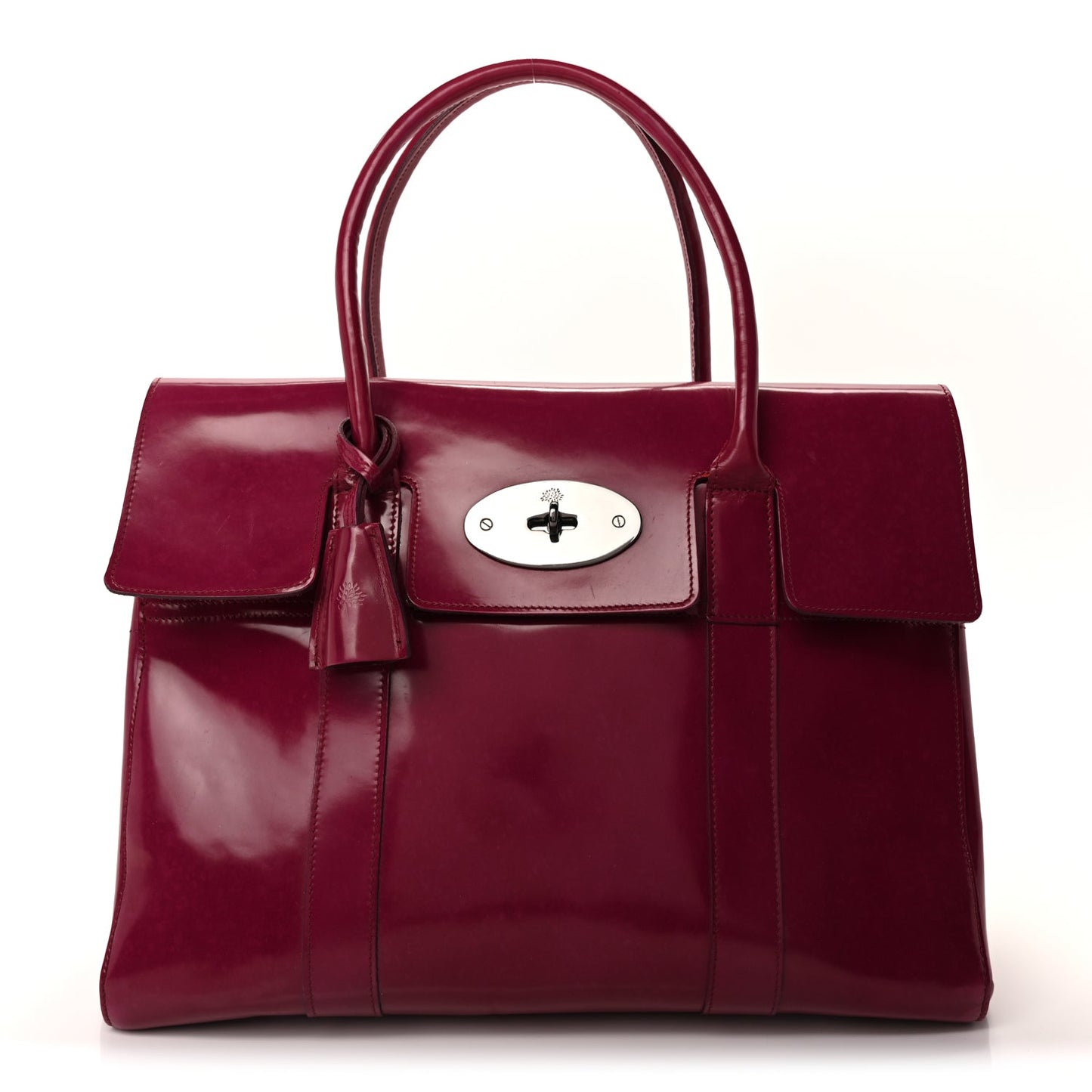 Mulberry Patent Bayswater  Purple